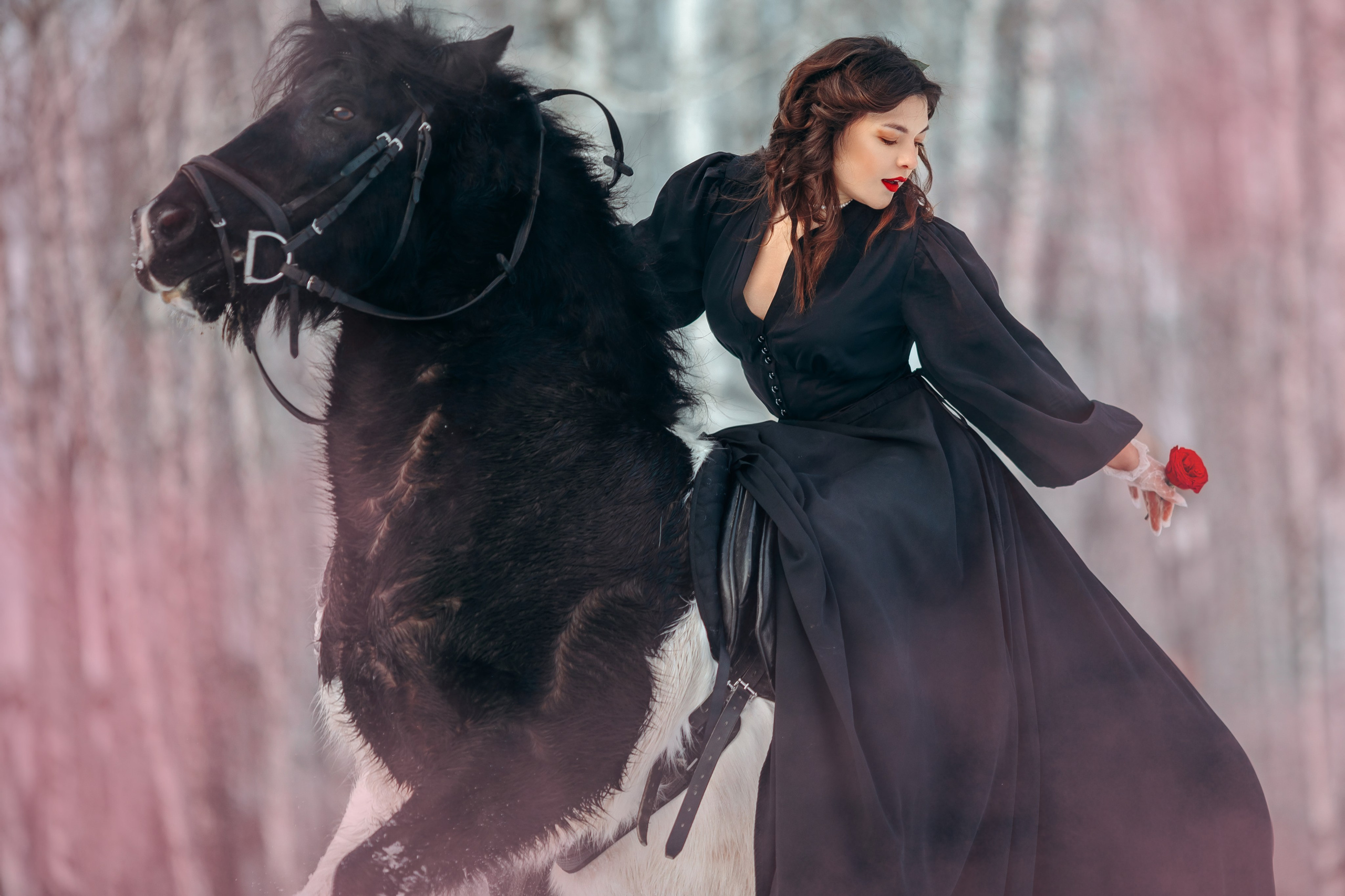 Катя и Шери. Анна Молчанова конный фотограф в Тюмени | фотосессии с лошадьми Тюмень