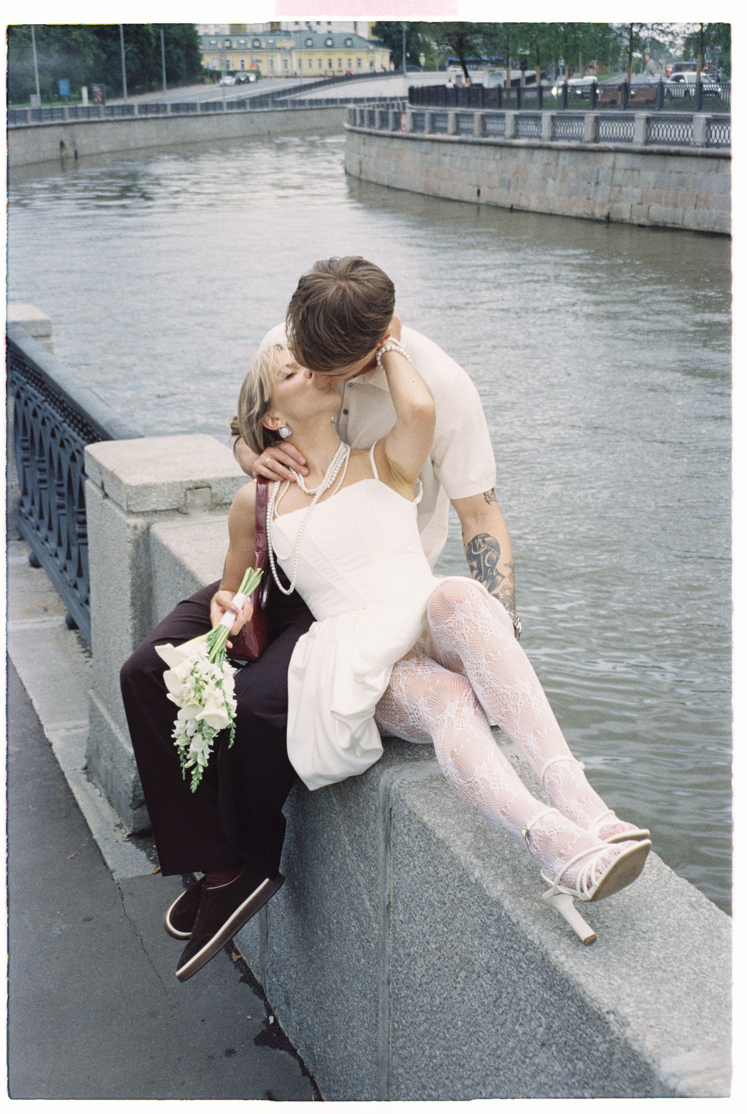 На пленку (Полина и Рома). Фотограф в Москве — Евгения Прокопенко