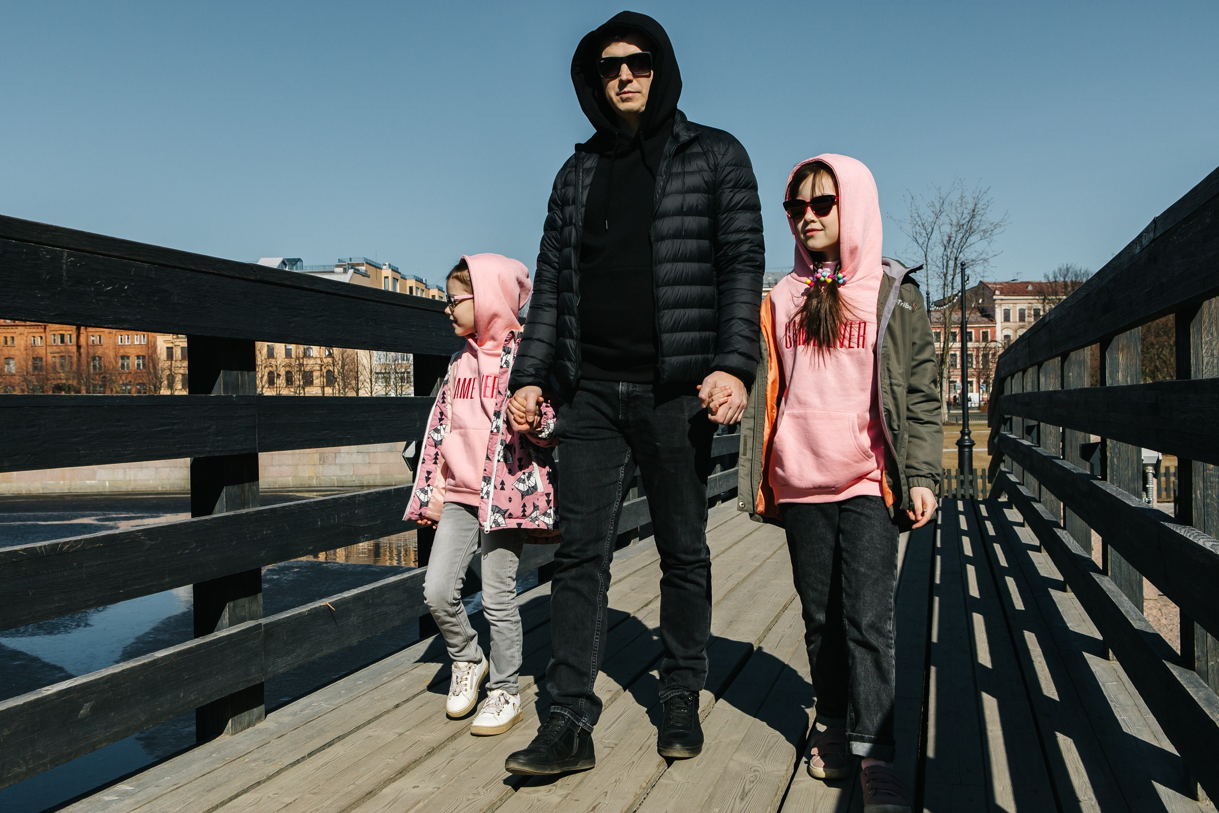 Лена, Сережа, Настя и Катюша. Семейный и портретный фотограф в Санкт-Петербурге