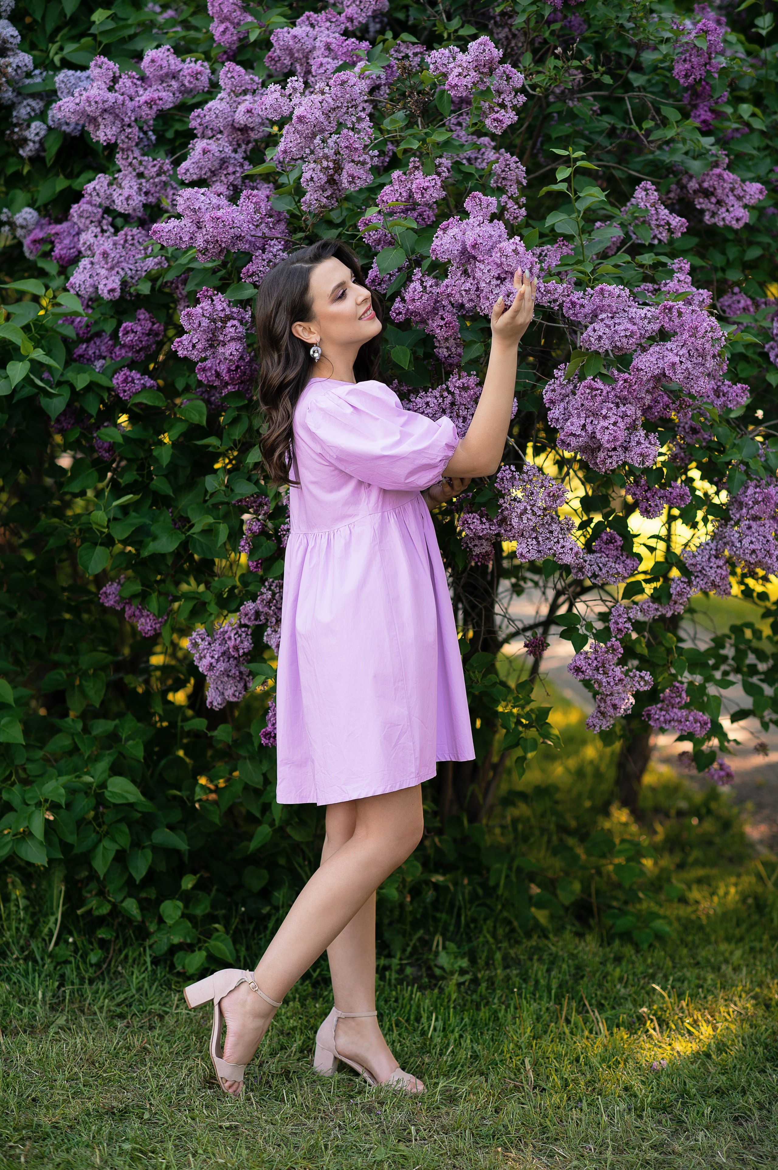 Фотосессия в сирени. Фотосессии в Москве, женский и семейный фотограф Юлия Михайленко