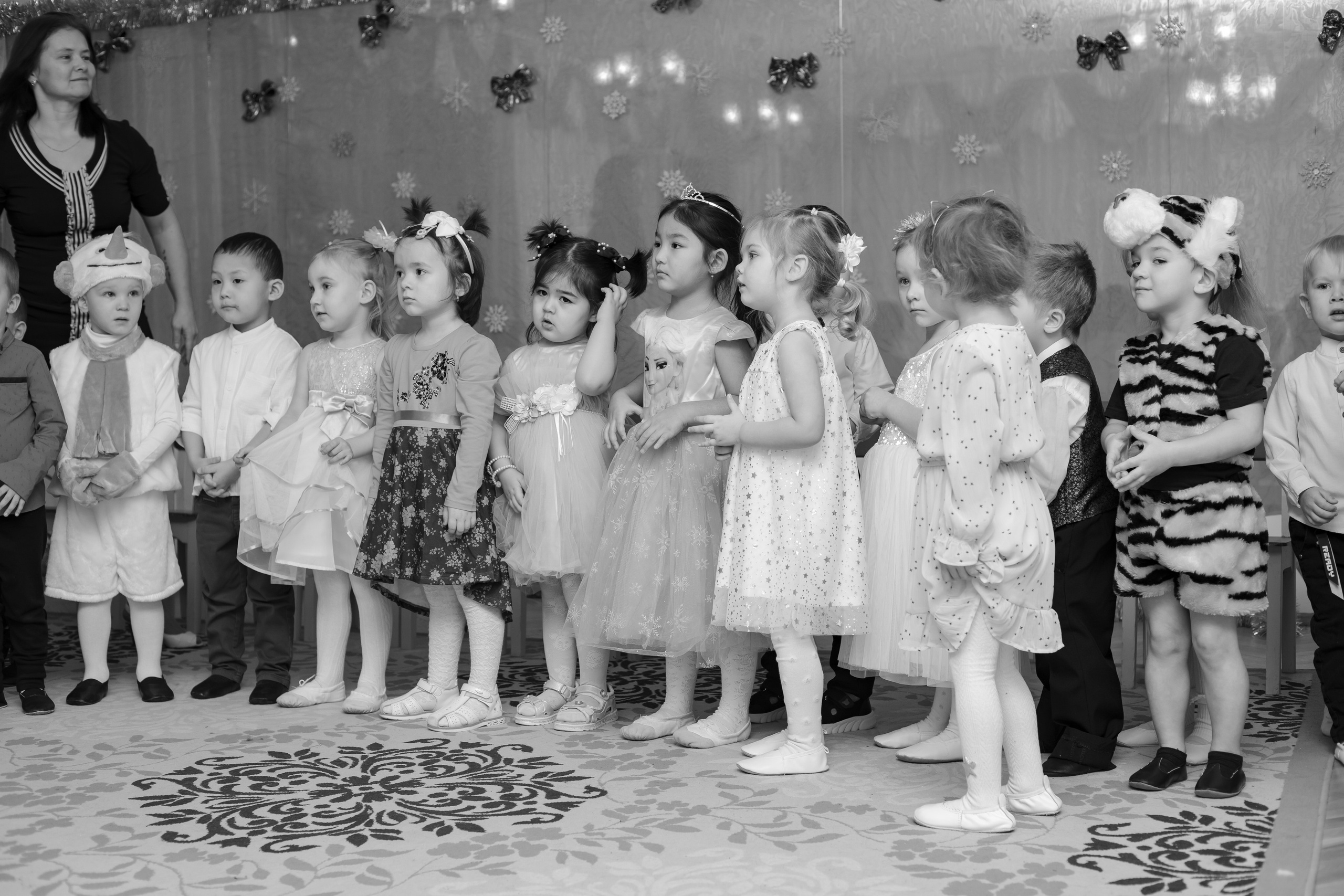 Новогодний утренник в детском саду. Семейный и детский фотограф в Москве Дорогова Екатерина