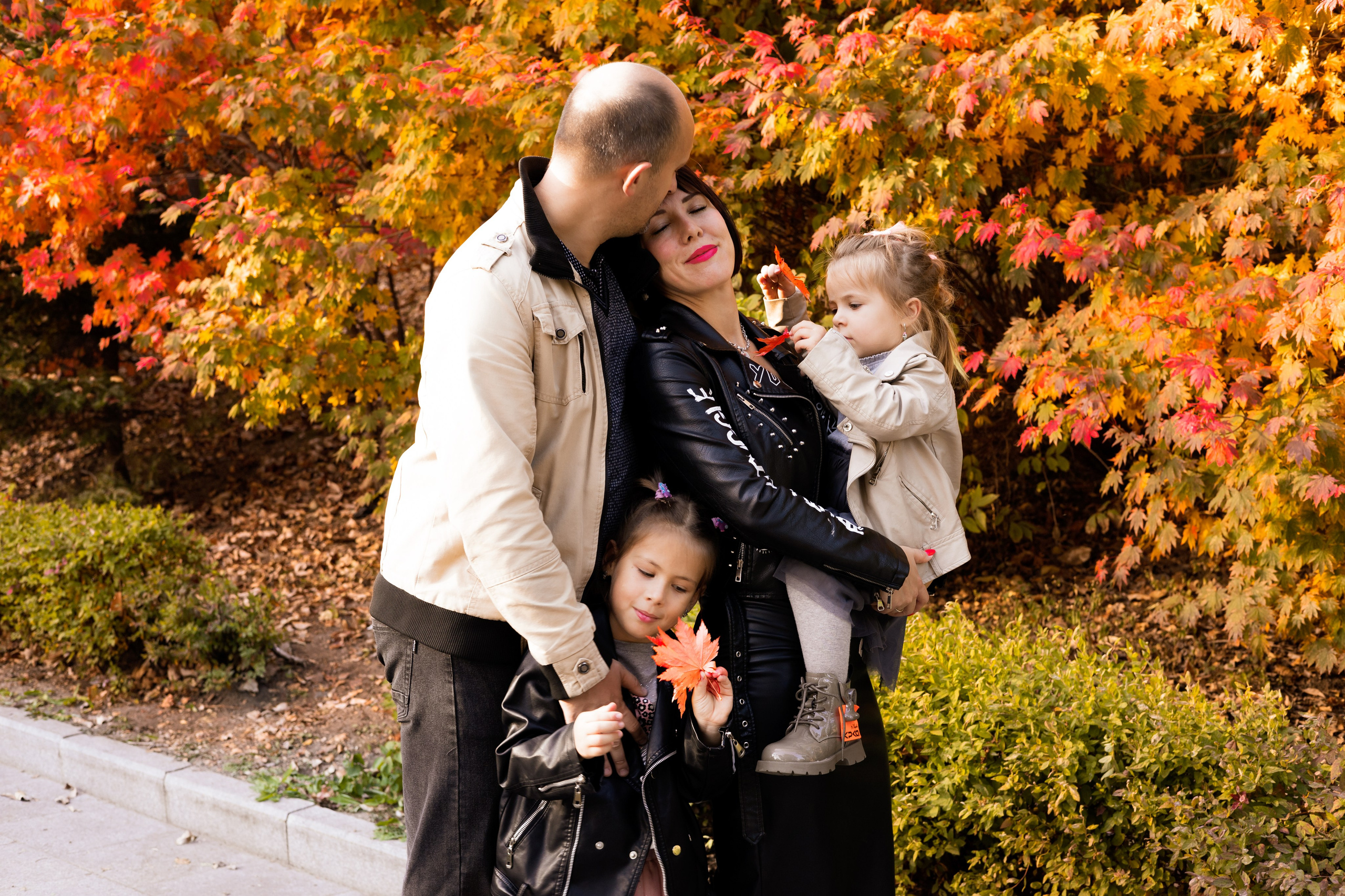 Дмитрий, Анна и две чудных малышки. Фотограф во Владивостоке Татьяна Самойленко