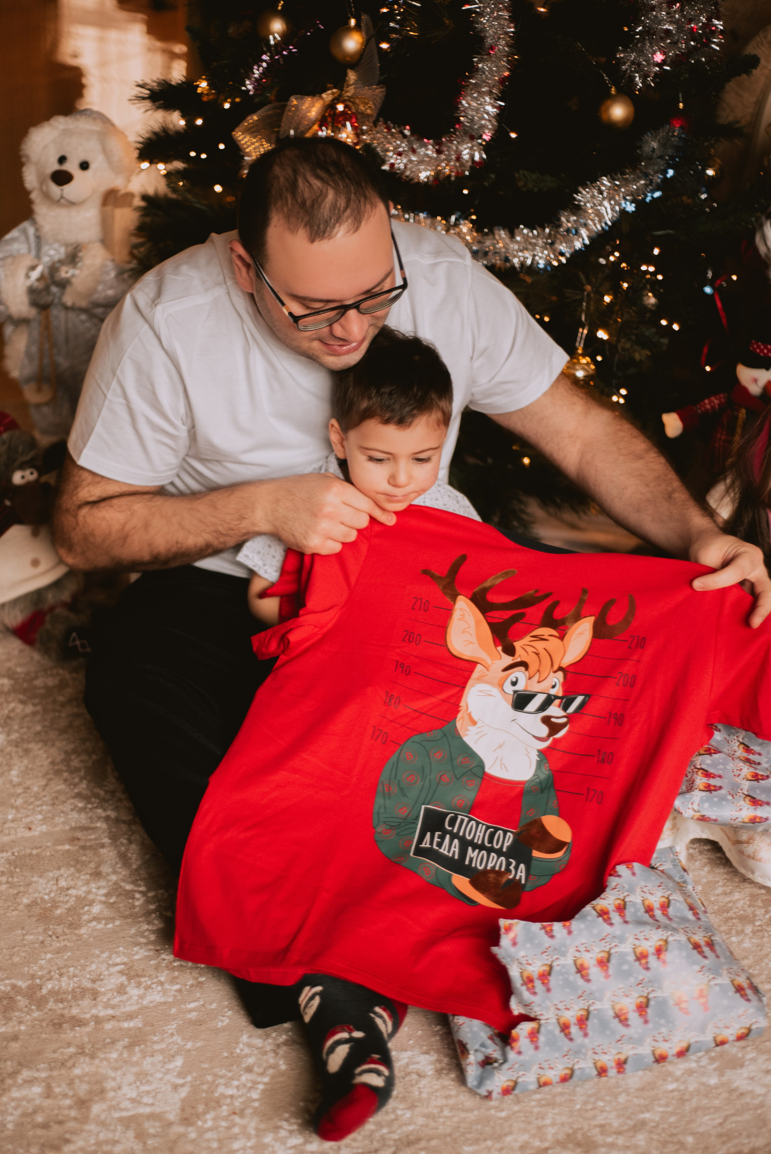 Новый год ДОМА. Семейный и женский фотограф Лоо Краснодар Сочи Энем Татьяна Трибурт