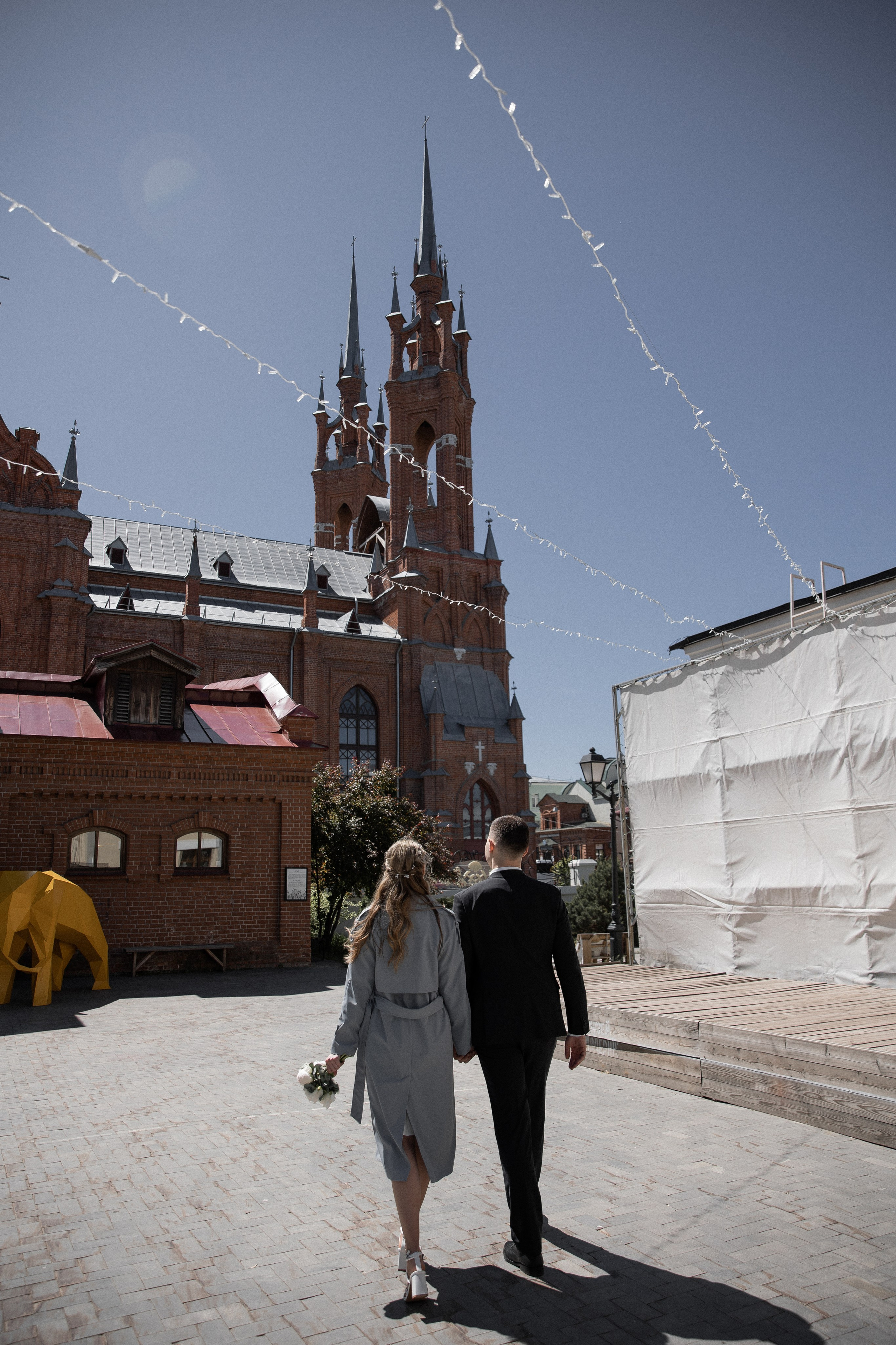 Свадебная прогулка Максима & Алины. Свадебный фотограф Самара Ирина Захарова