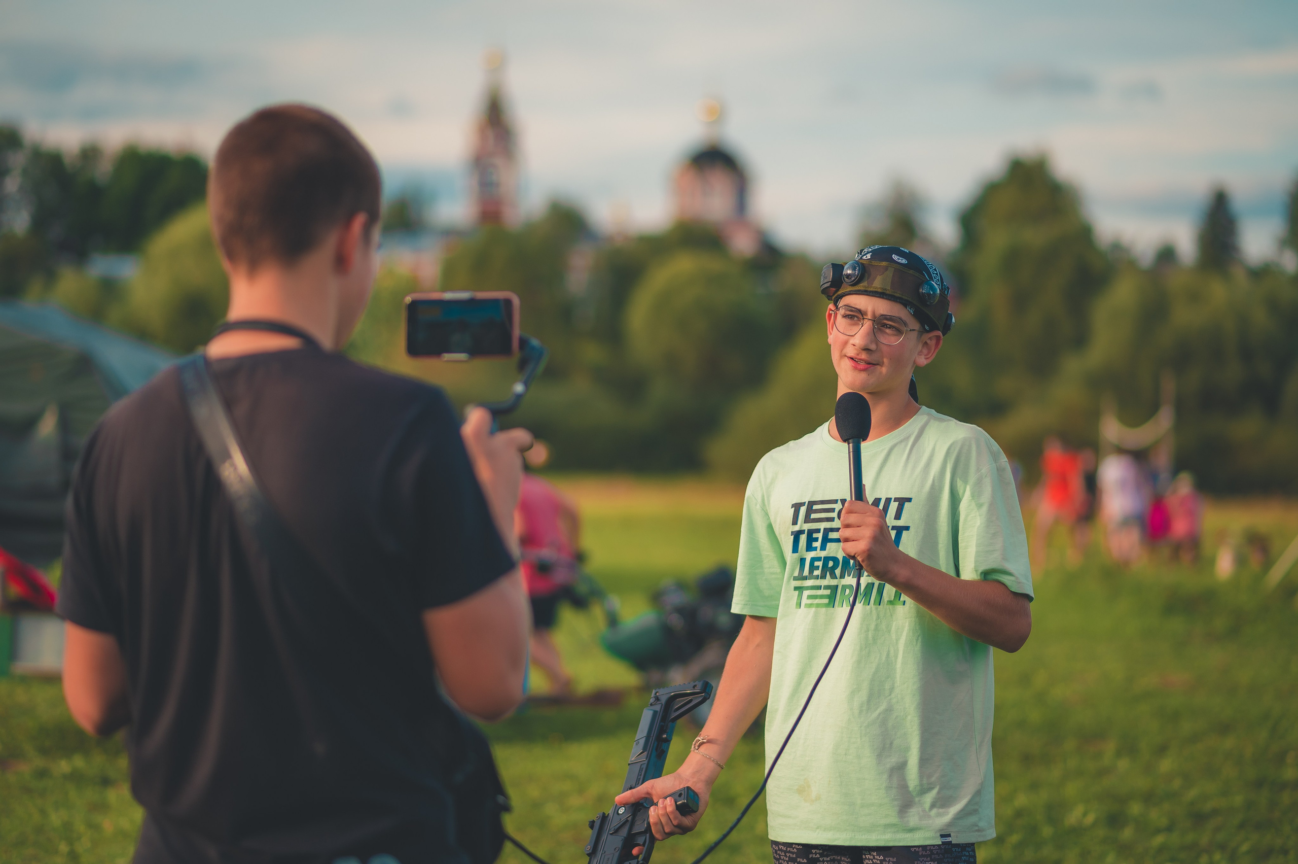 Детский лагерь — 6 смена 2023 год. Иван Кубик — фотограф и видеограф