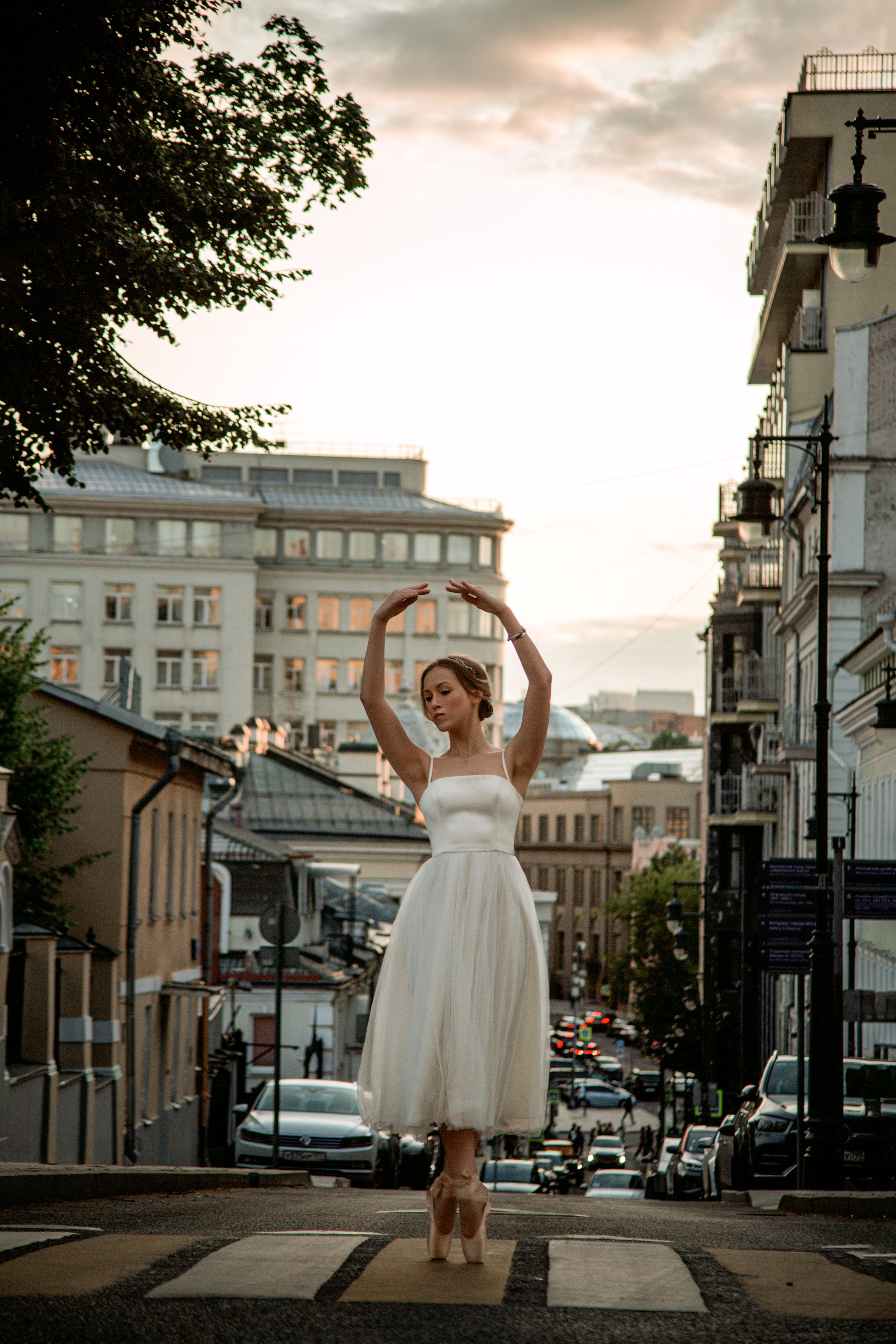 Прогулка балерины. Семейный и детский фотограф в Москве Ольга Кривенцова