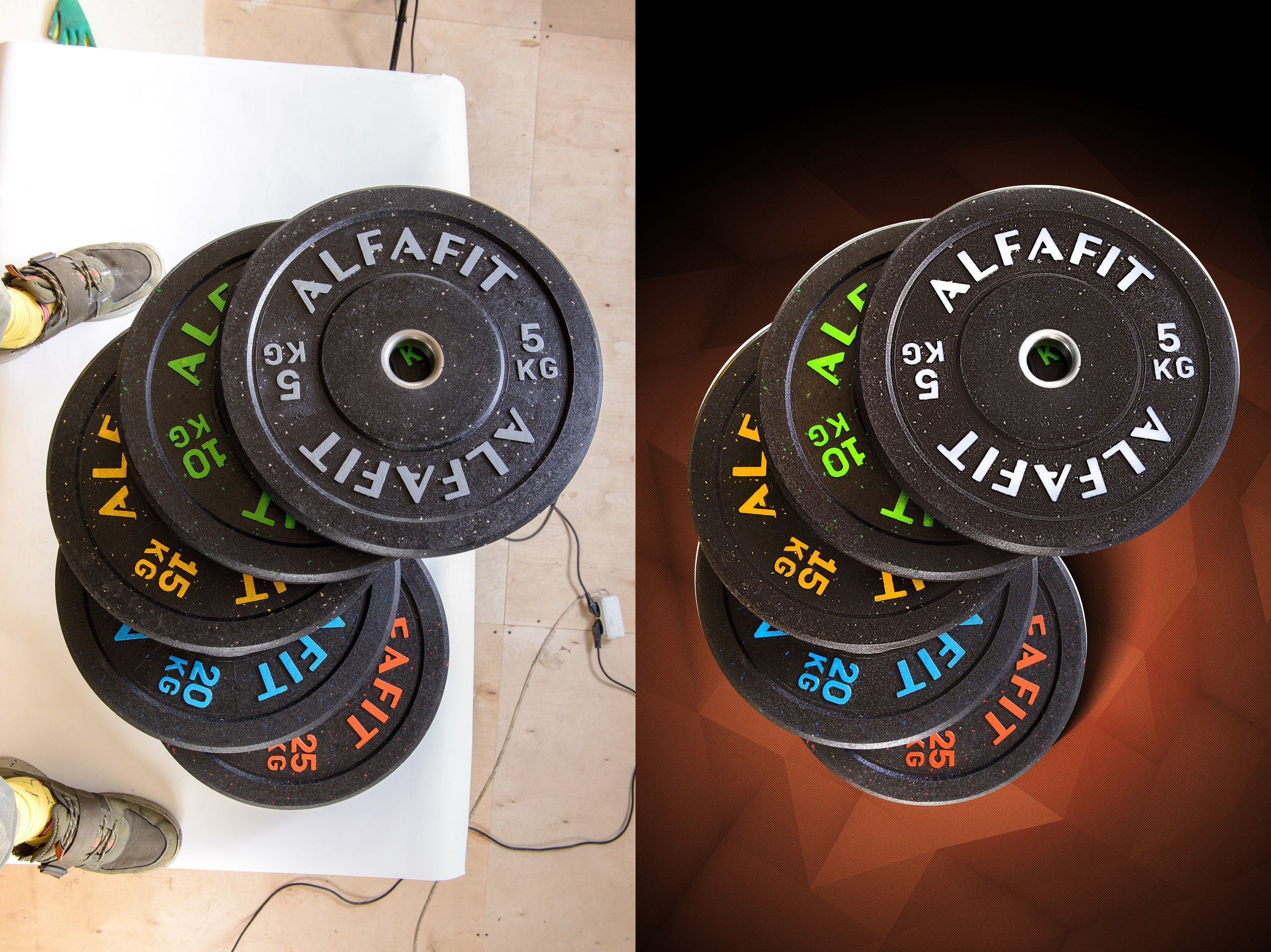 Ретушь фотографий спортивных принадлежностей | Студия SVITHART