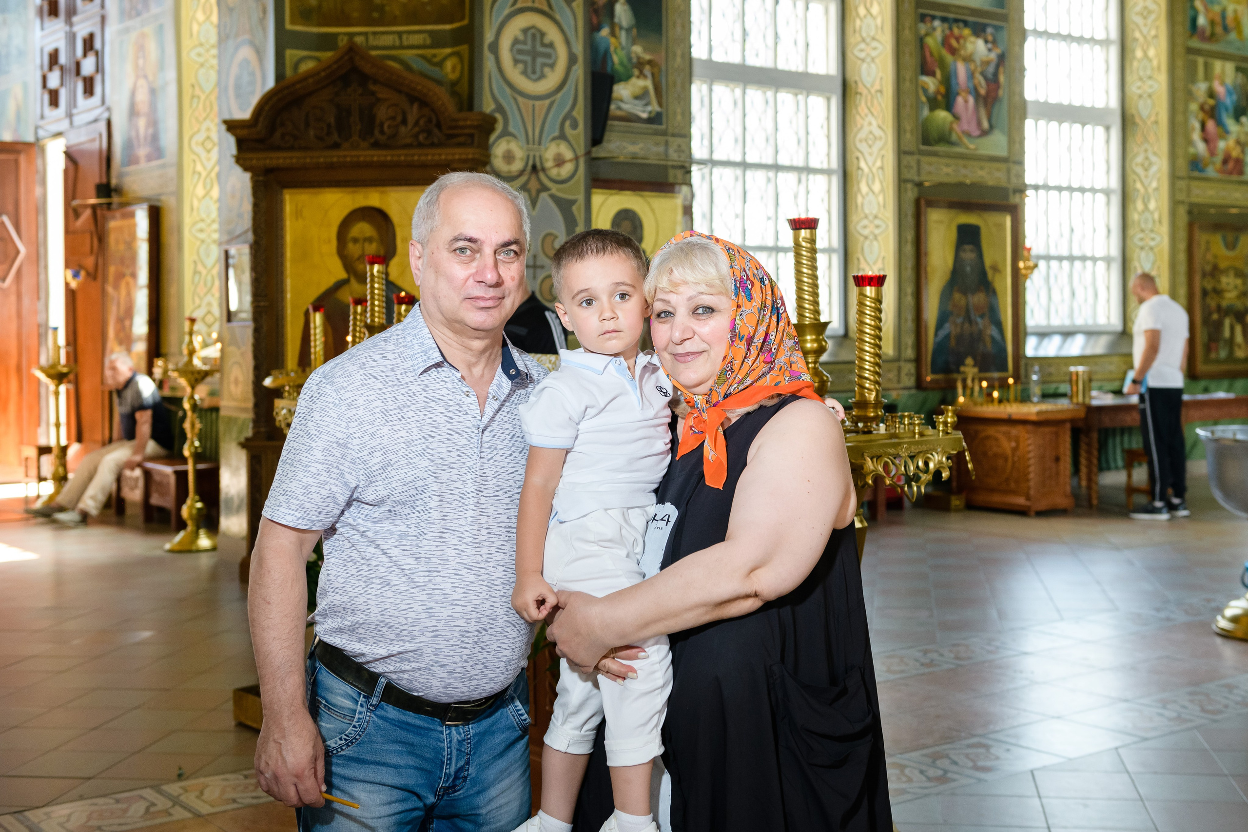 Крещение Вячеслава. Фотограф в Ростове-на-Дону Маркер Елена