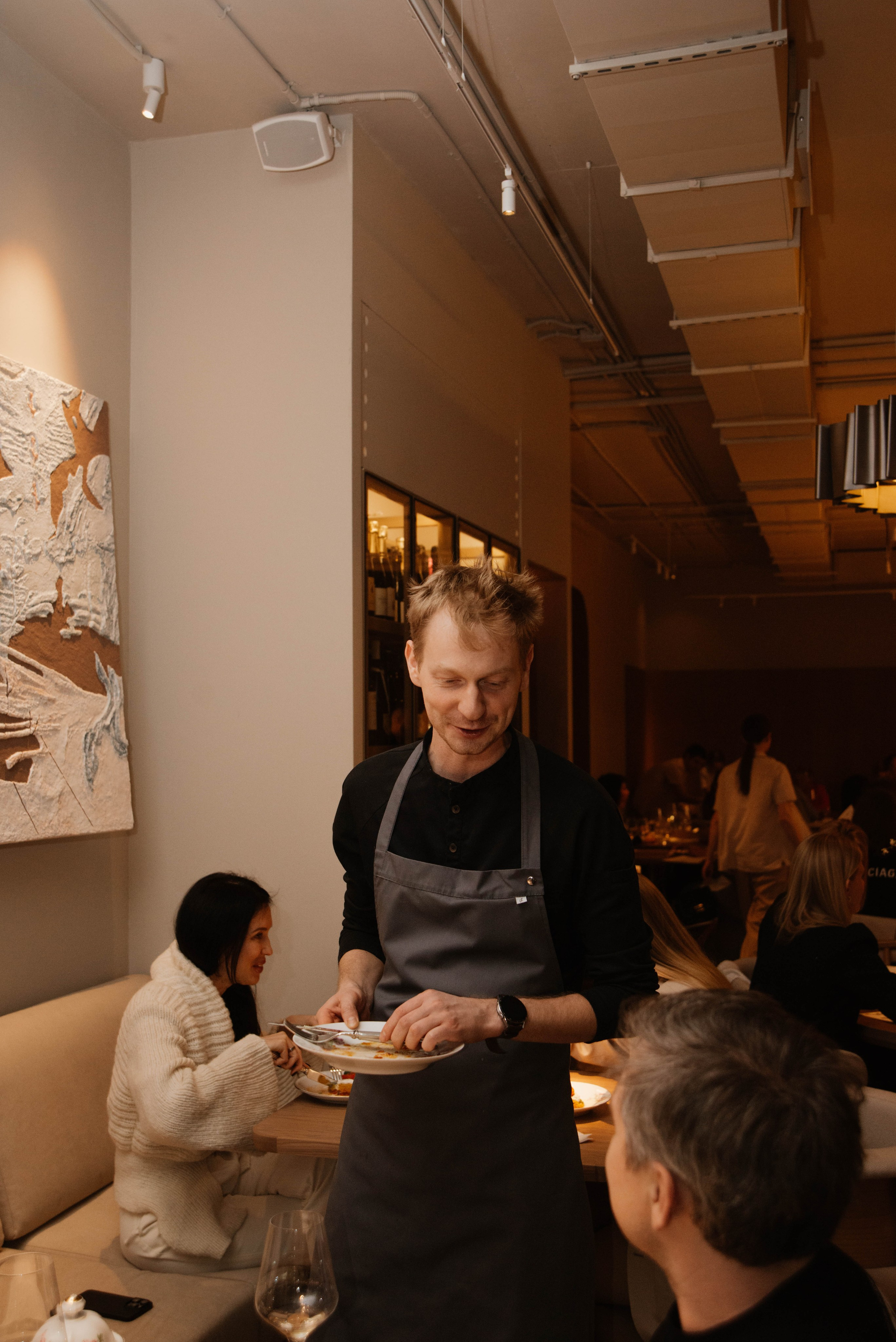 Шеф-тейбл в ресторане La Volte. Ксения Glossa. Портретный и репортажный фотограф в Самаре