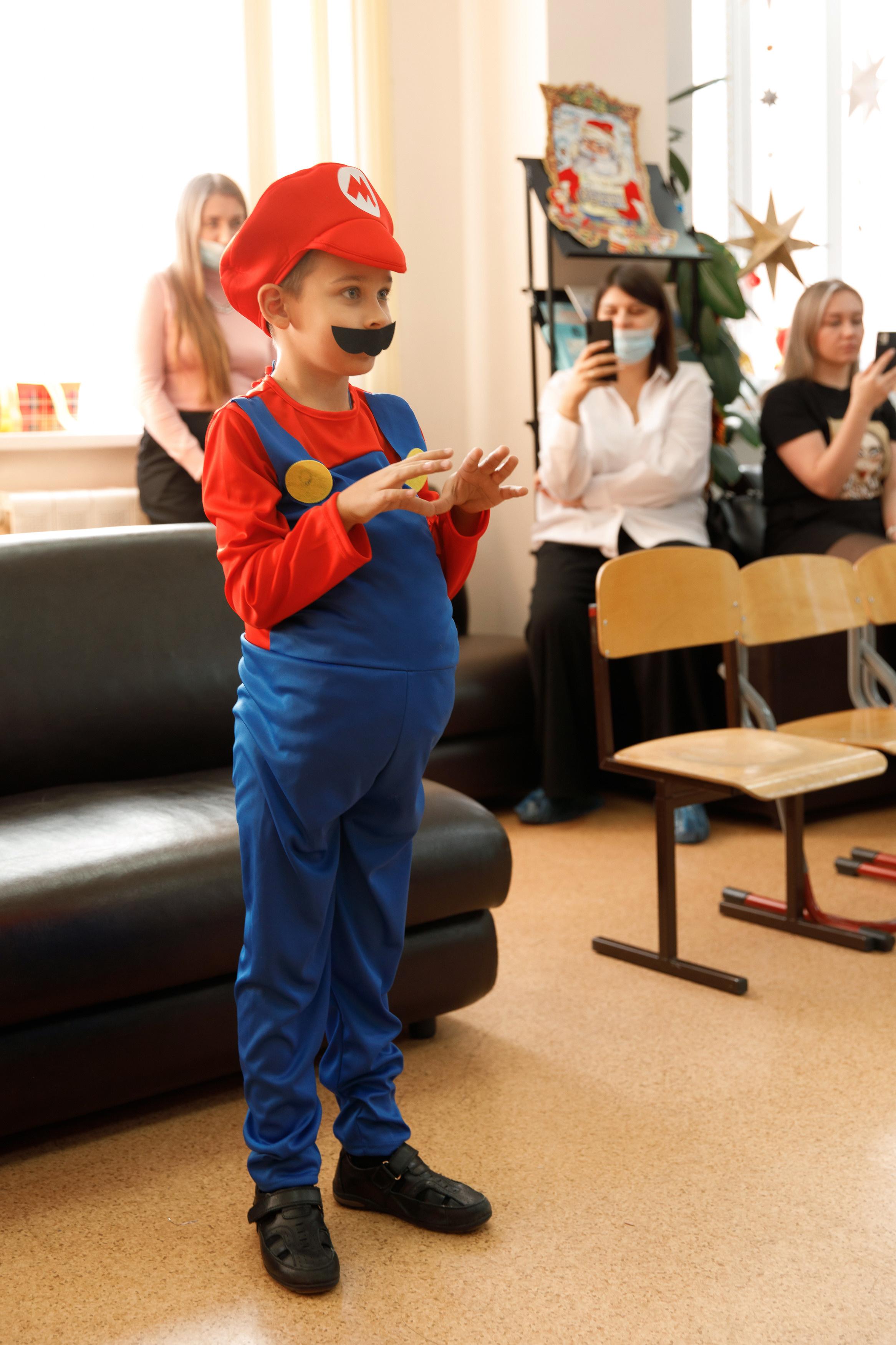 Школа «Кристалл» | Новогодняя программа. Свадебный, семейный и школьный фотограф в Сызрани Максим Баталов