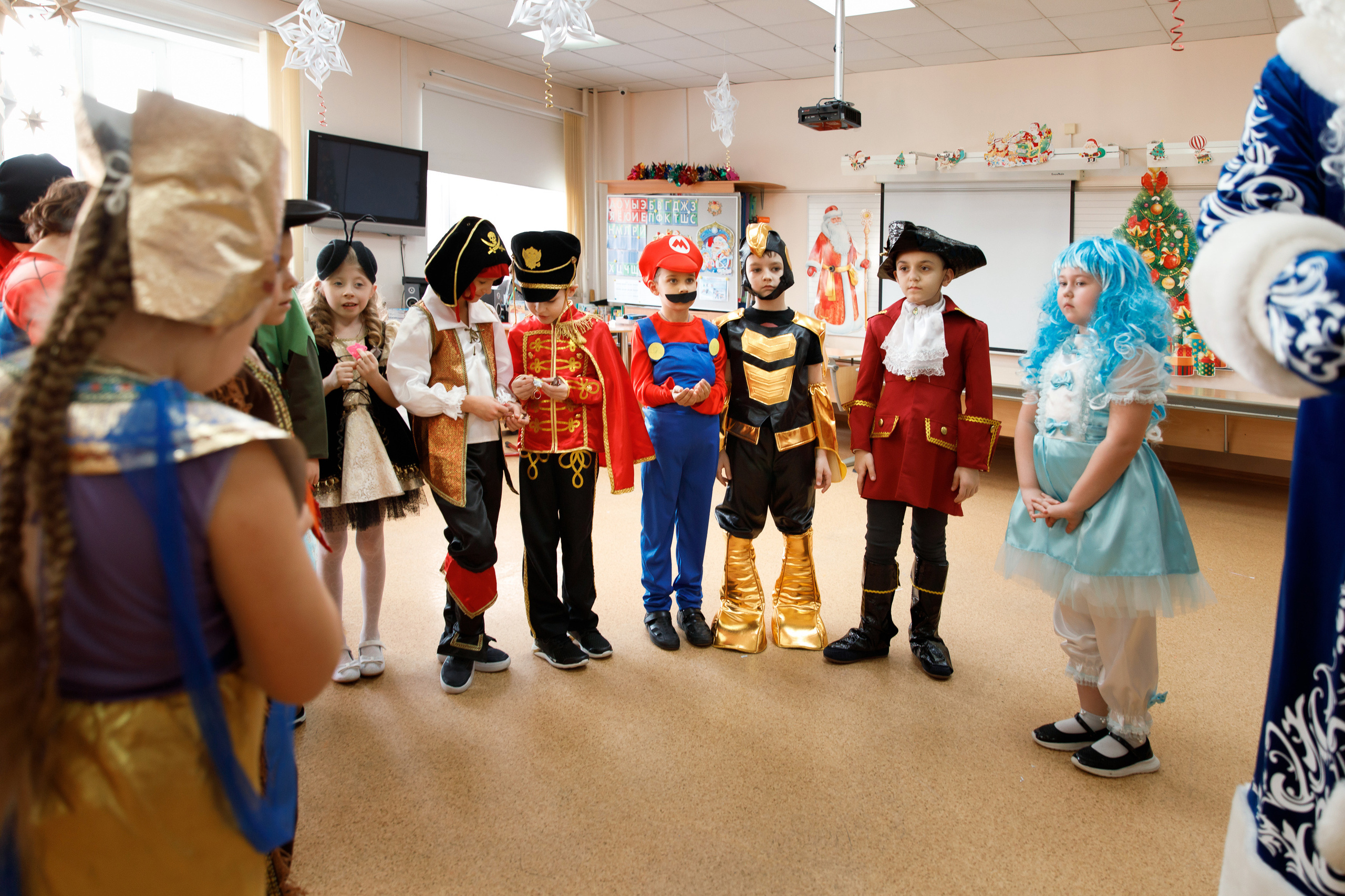 Школа «Кристалл» | Новогодняя программа. Свадебный, семейный и школьный фотограф в Сызрани Максим Баталов