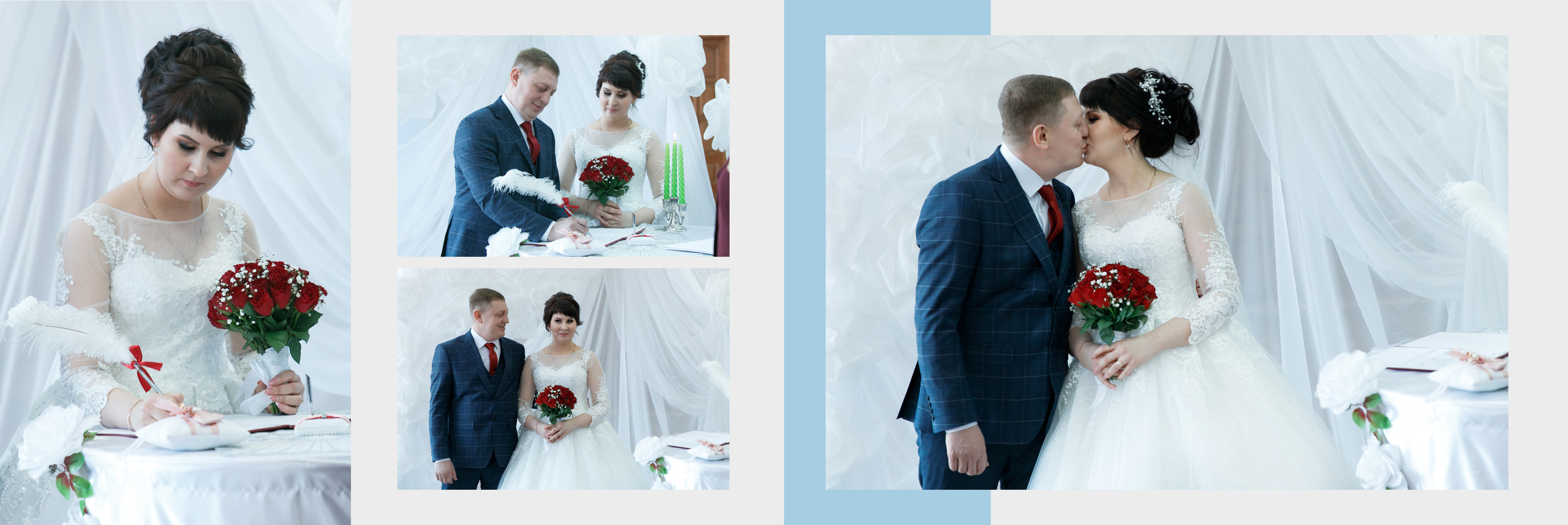 Василий и Анна | макет альбома. Свадебный, семейный и школьный фотограф в Сызрани Максим Баталов