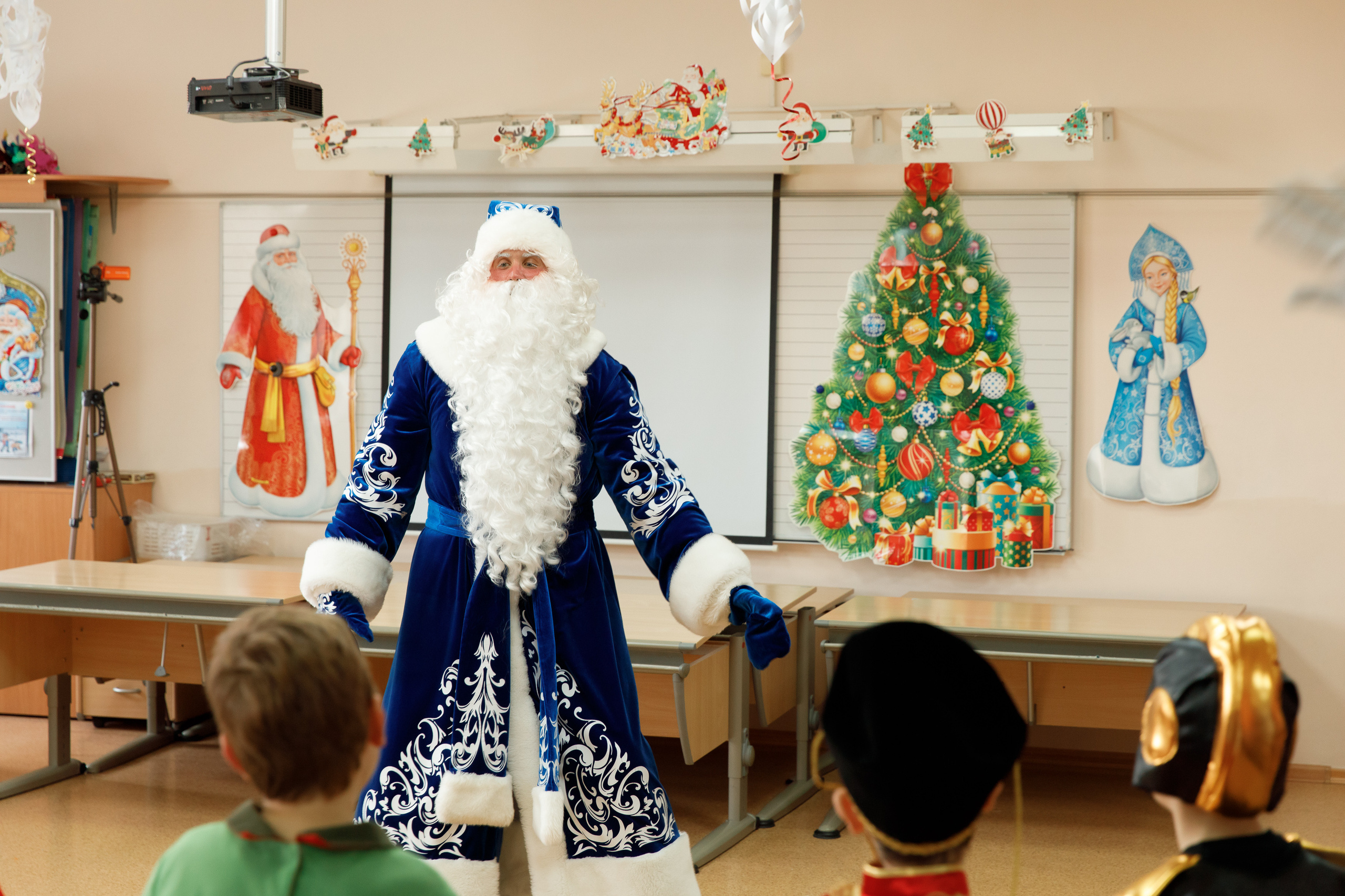 Школа «Кристалл» | Новогодняя программа. Свадебный, семейный и школьный фотограф в Сызрани Максим Баталов