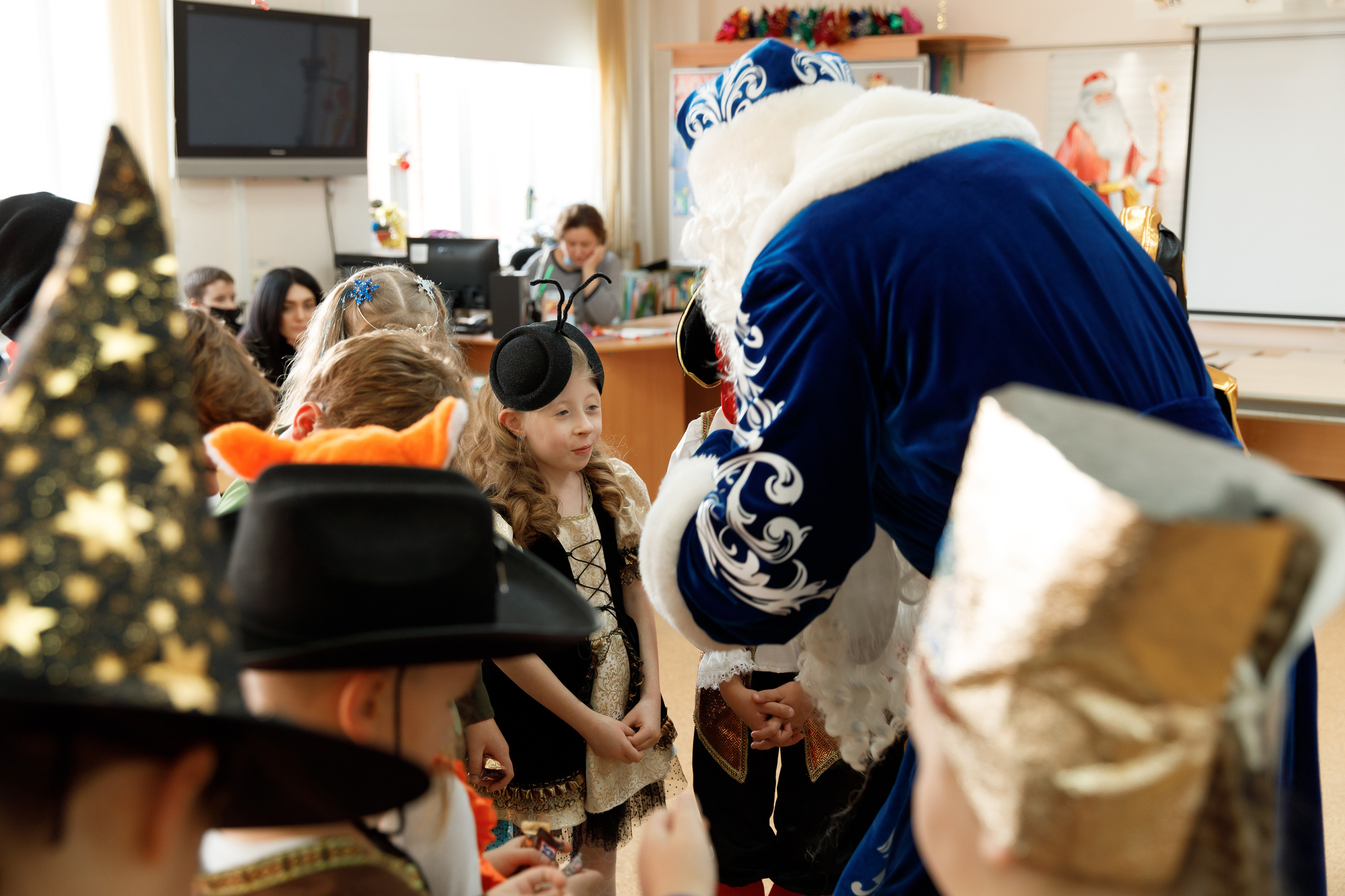 Школа «Кристалл» | Новогодняя программа. Свадебный, семейный и школьный фотограф в Сызрани Максим Баталов