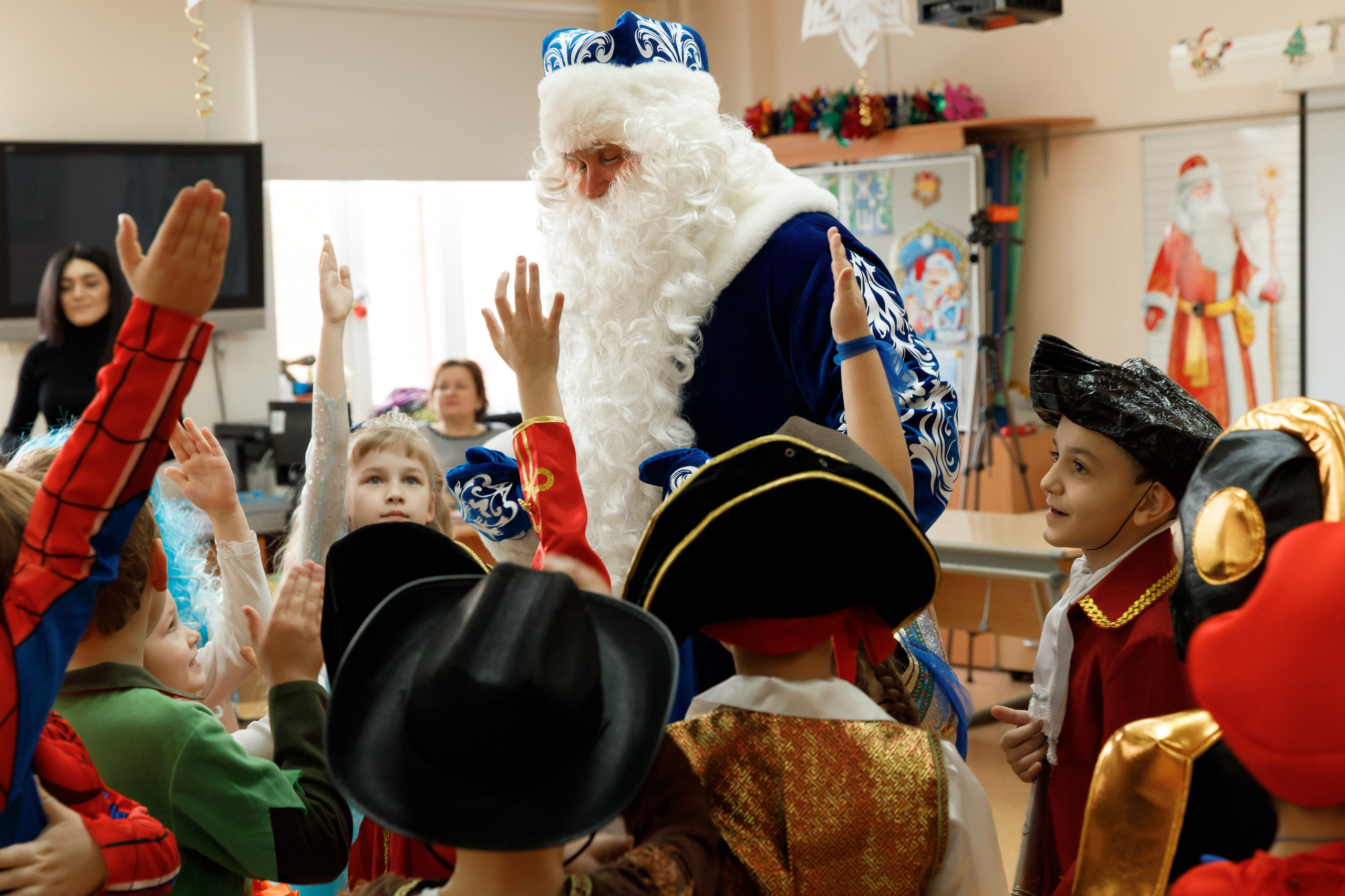 Школа «Кристалл» | Новогодняя программа. Свадебный, семейный и школьный фотограф в Сызрани Максим Баталов