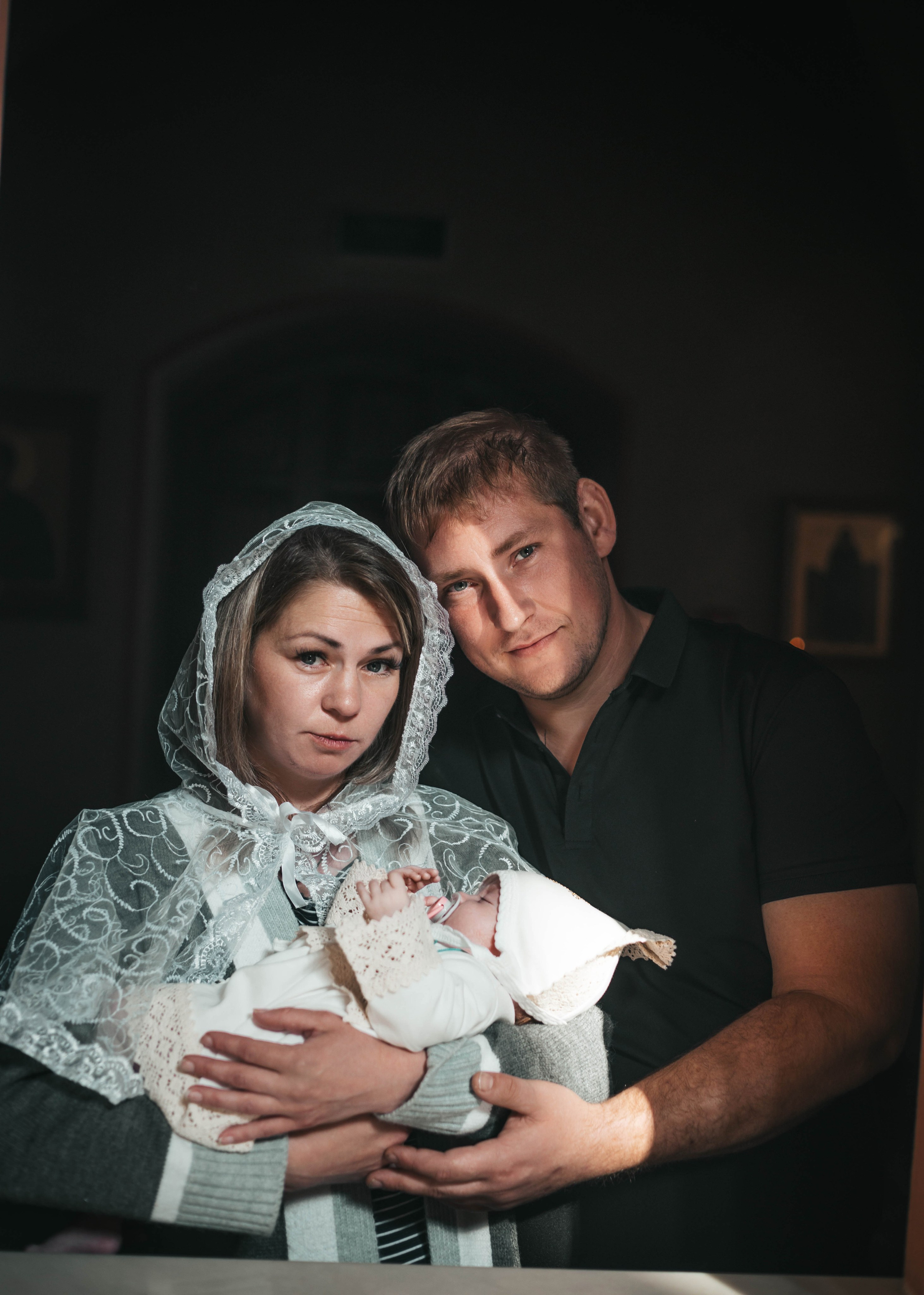 КРЕЩЕНИЕ. Фотосессия новорожденных в Москве и Московской области