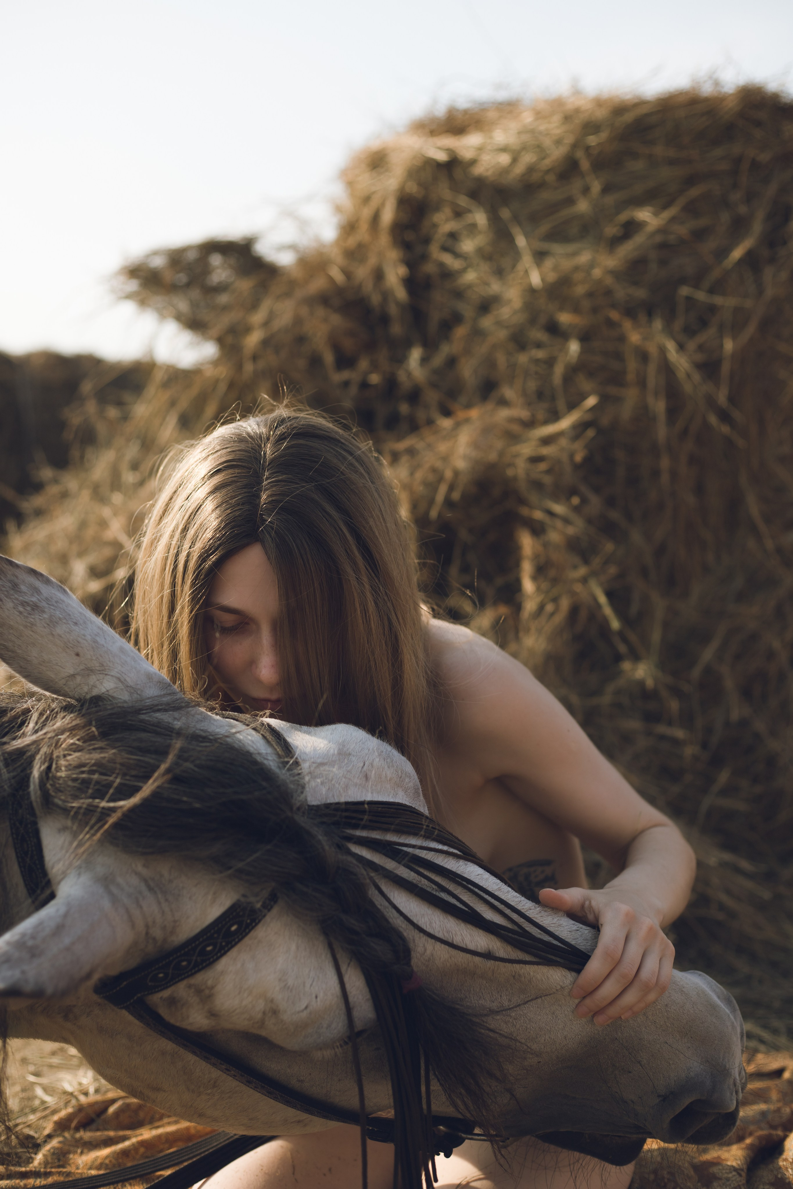 На конюшне. Фотограф в Тюмени Даша Михнова. Портреты, фотопроекты, фотодни