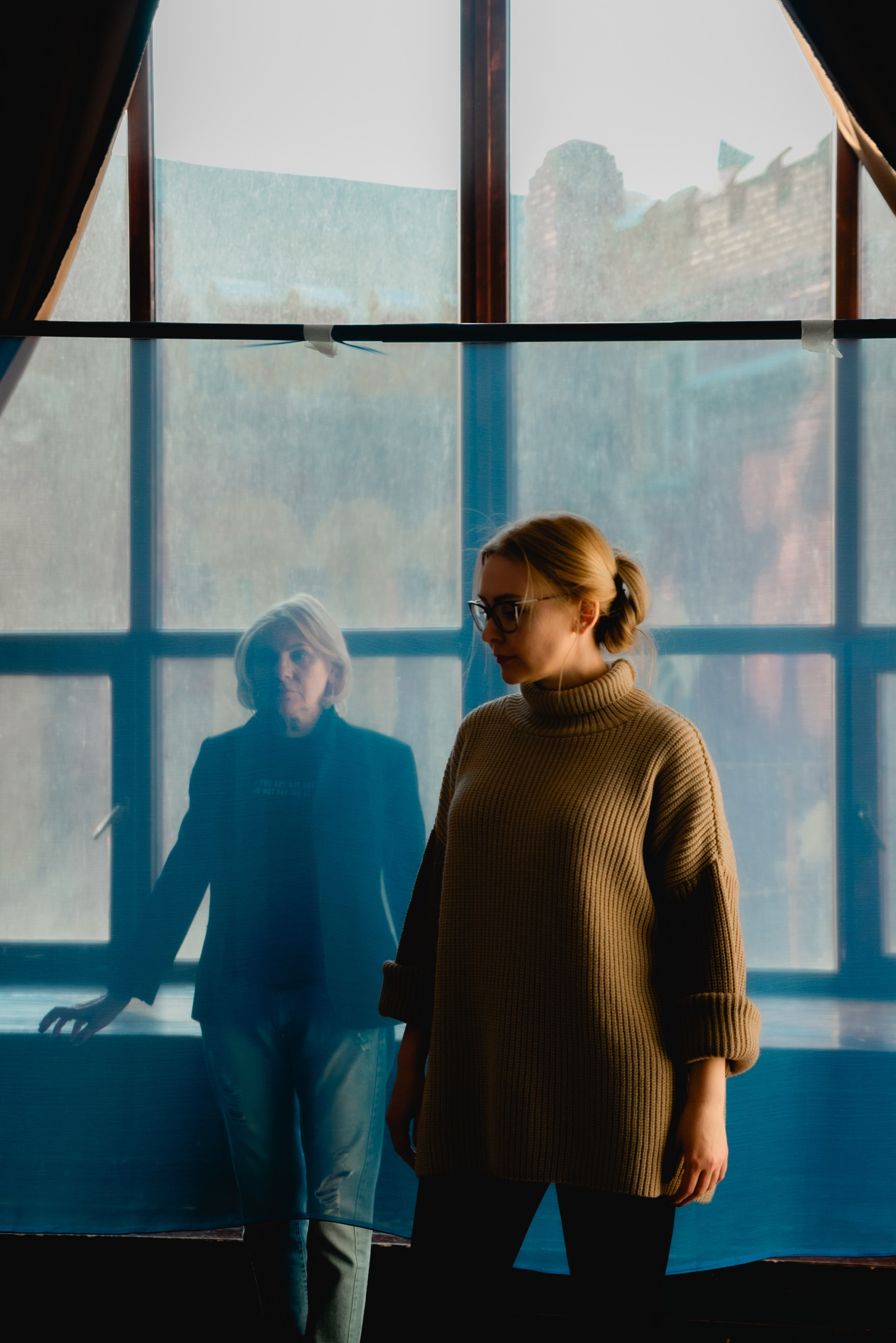 DAUGHTER and MOTHER. Anastasiia Antoniuk portrait, family and couple photographer, Portugal