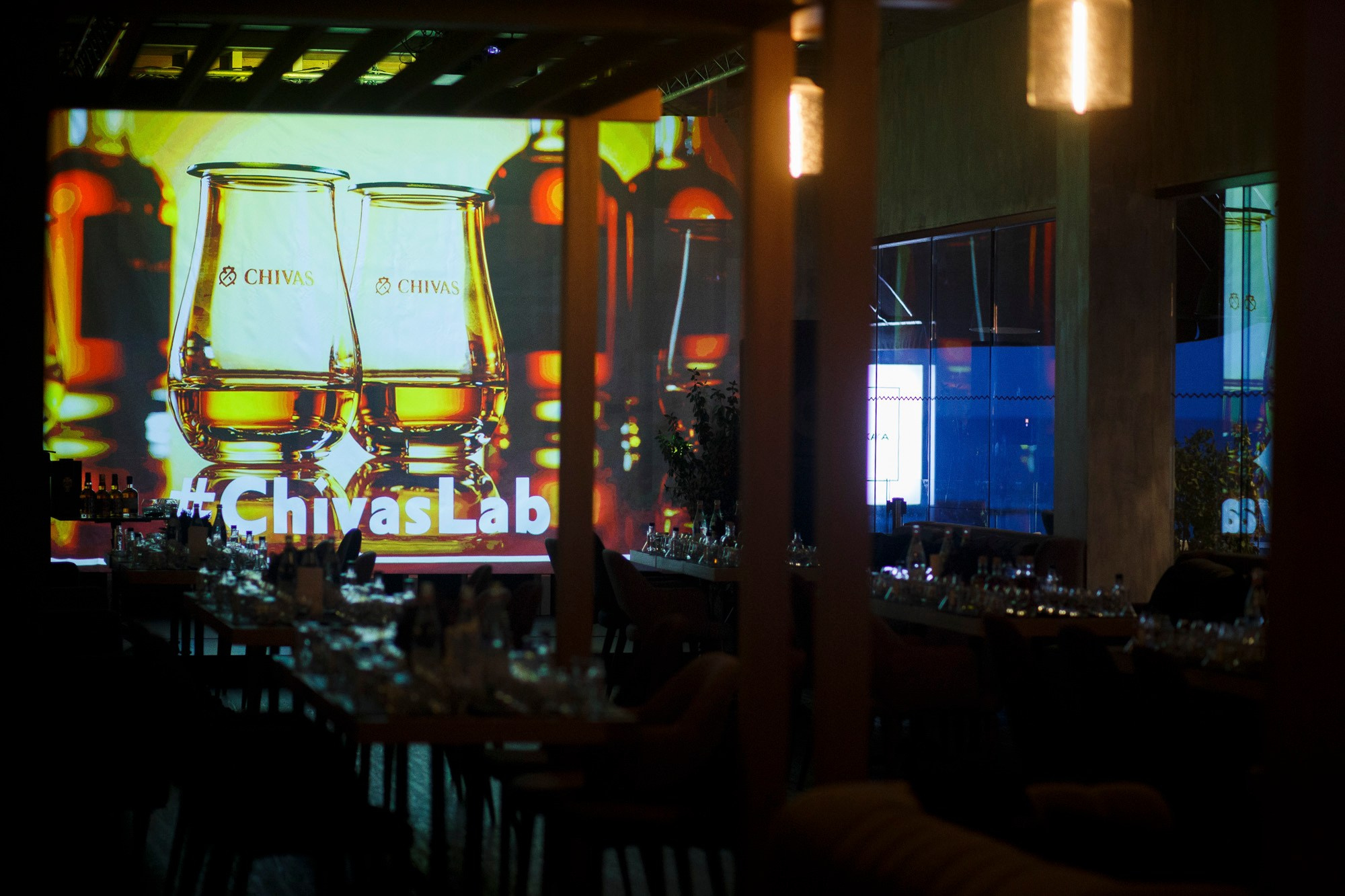 Dinner Chivas. Reportage and staged photographer Natalia Sannikova