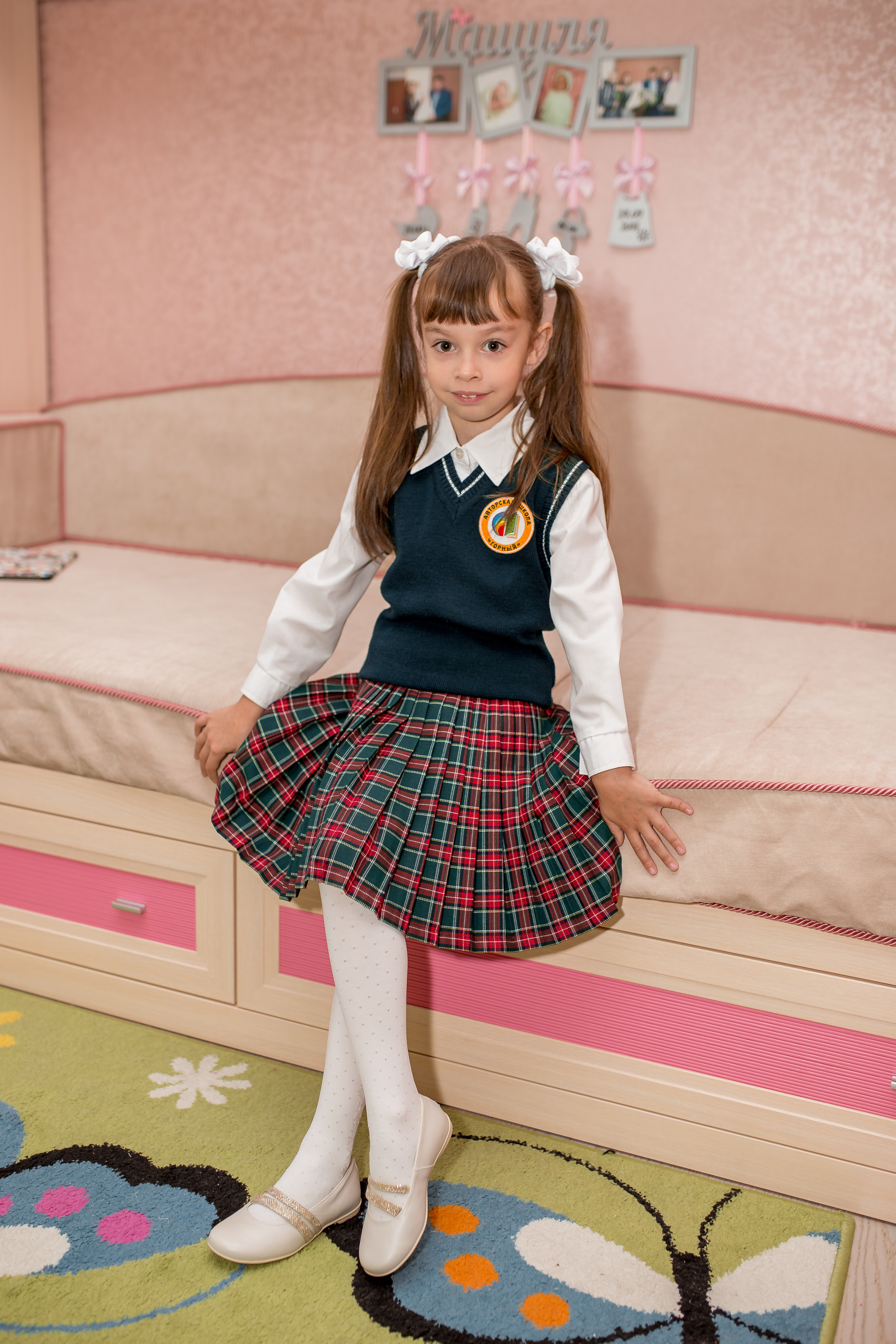 1 сентября. Семейная фотосессия и съёмка в школе СПб Сударикова Мария