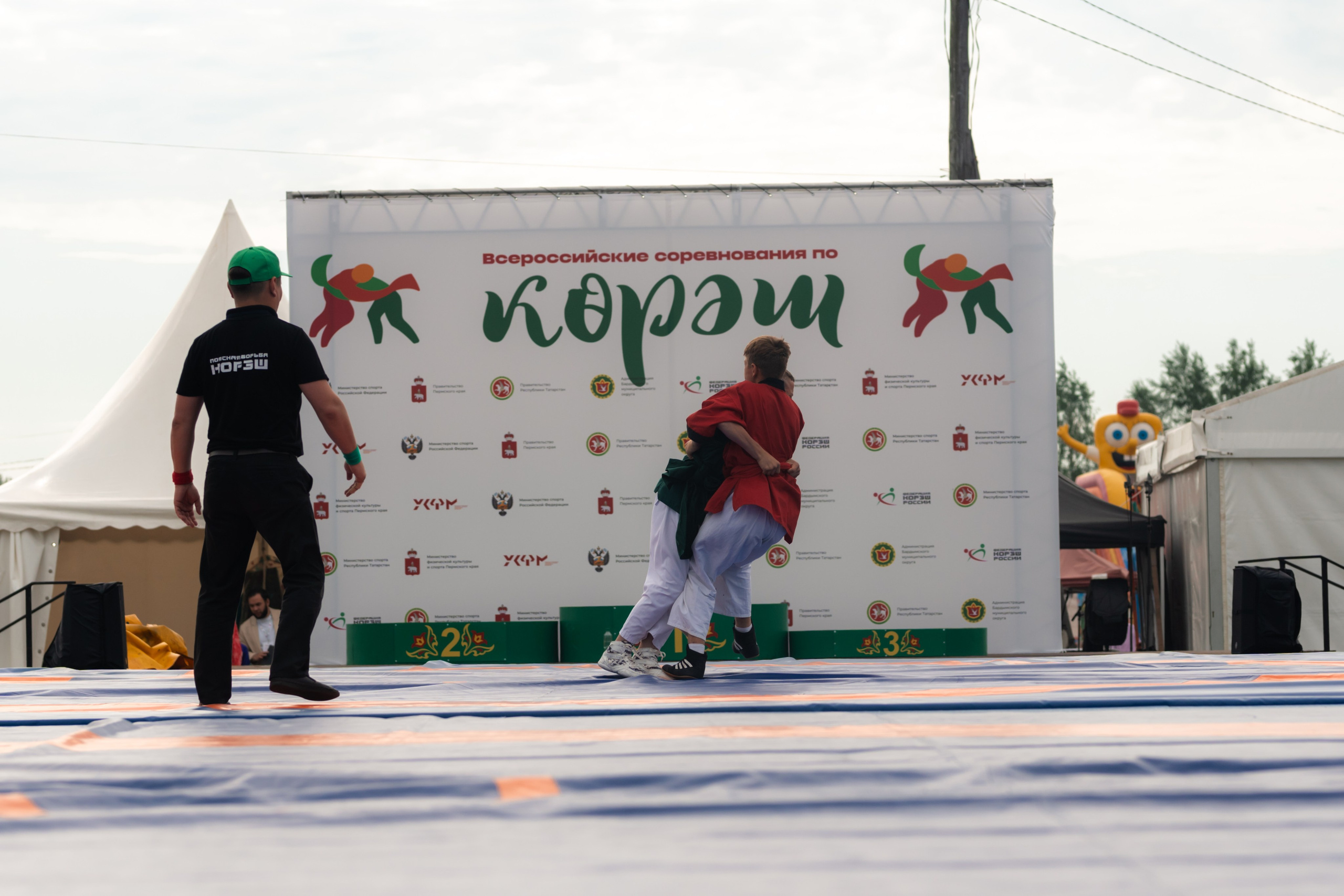 Фотографии с Всероссийских соревнований по көрәш