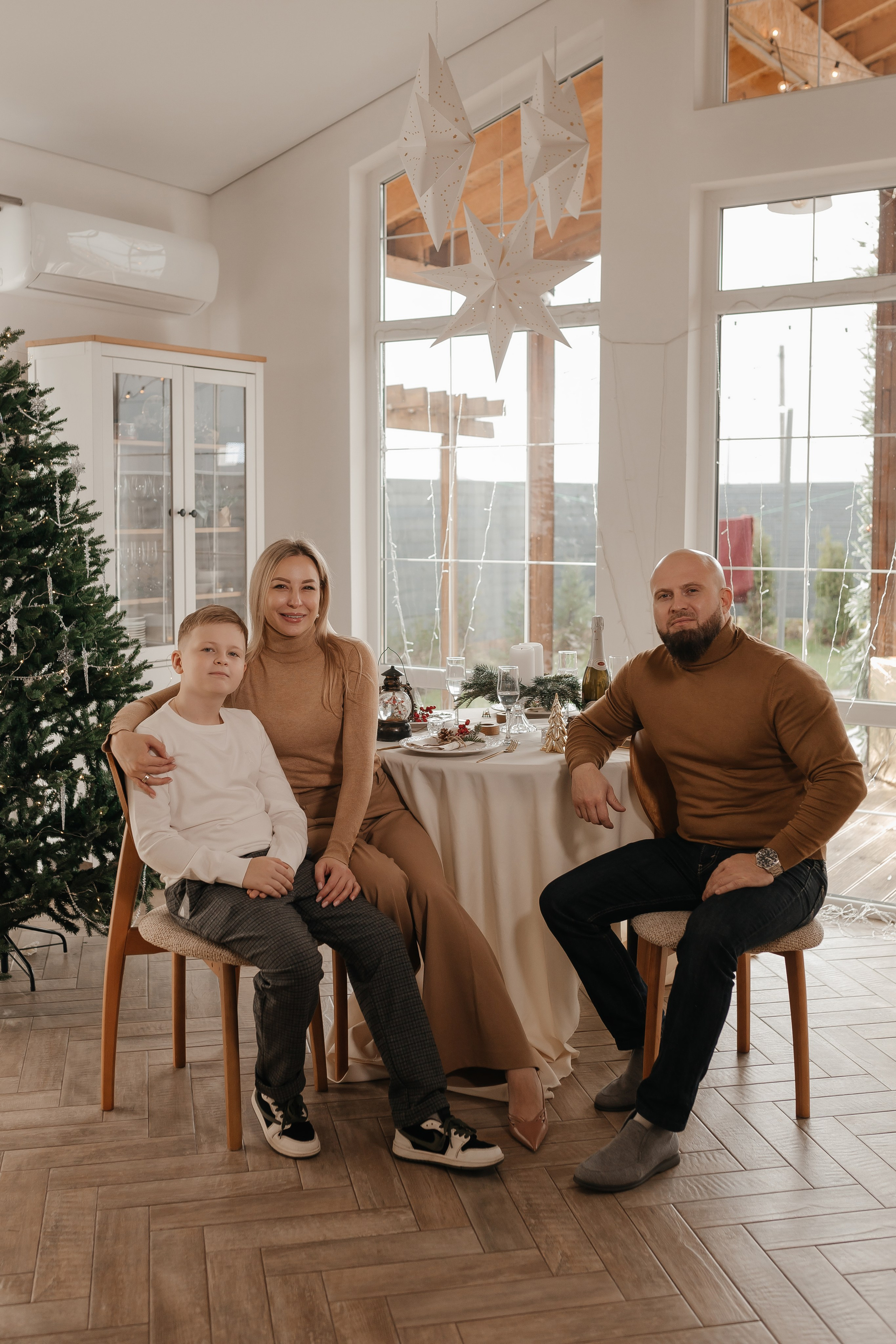 Дневная новогодняя семейная фотосессия. Свадебный фотограф в Ростове-на-Дону и Азове Малявка Анастасия