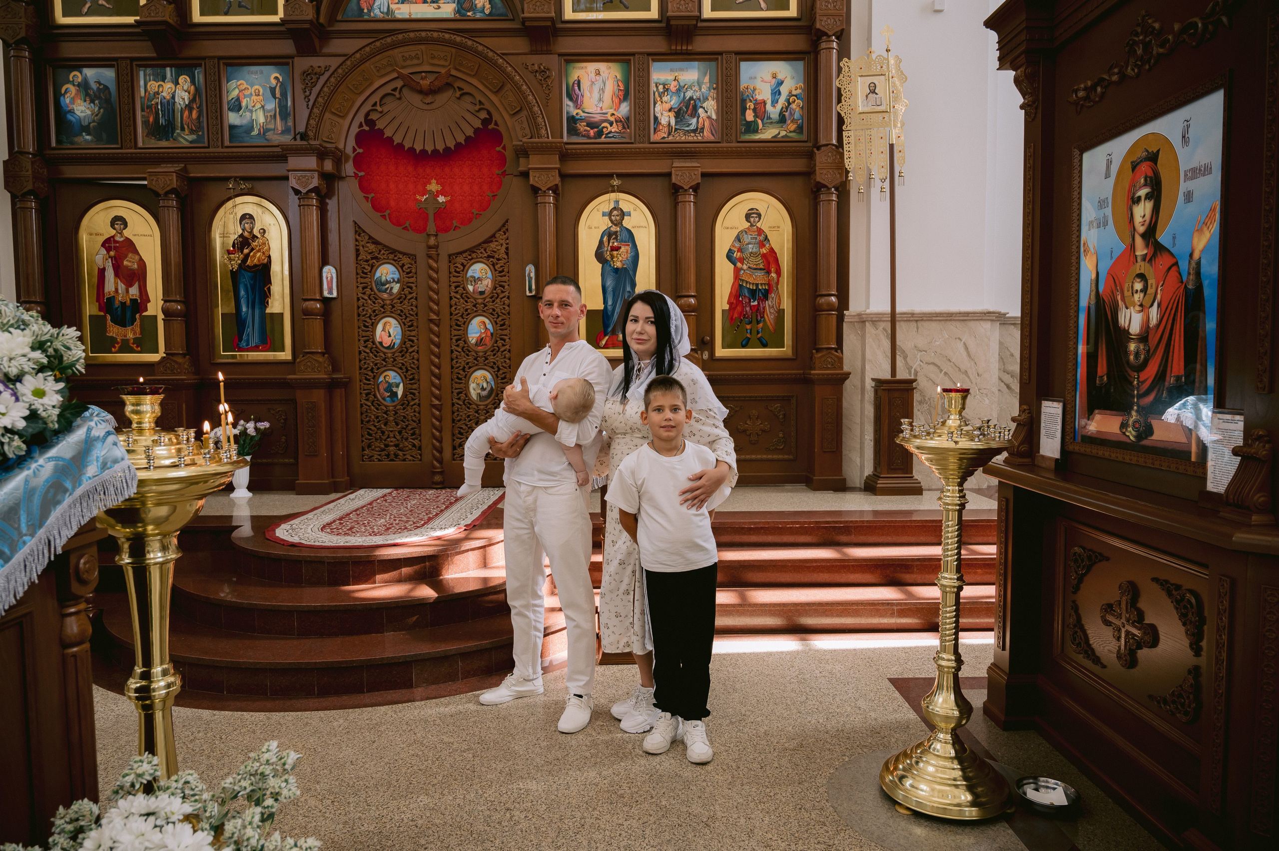 Таинство крещения. Свадебный и семейный фотограф Брюховецкая Тимашевск Краснодар
