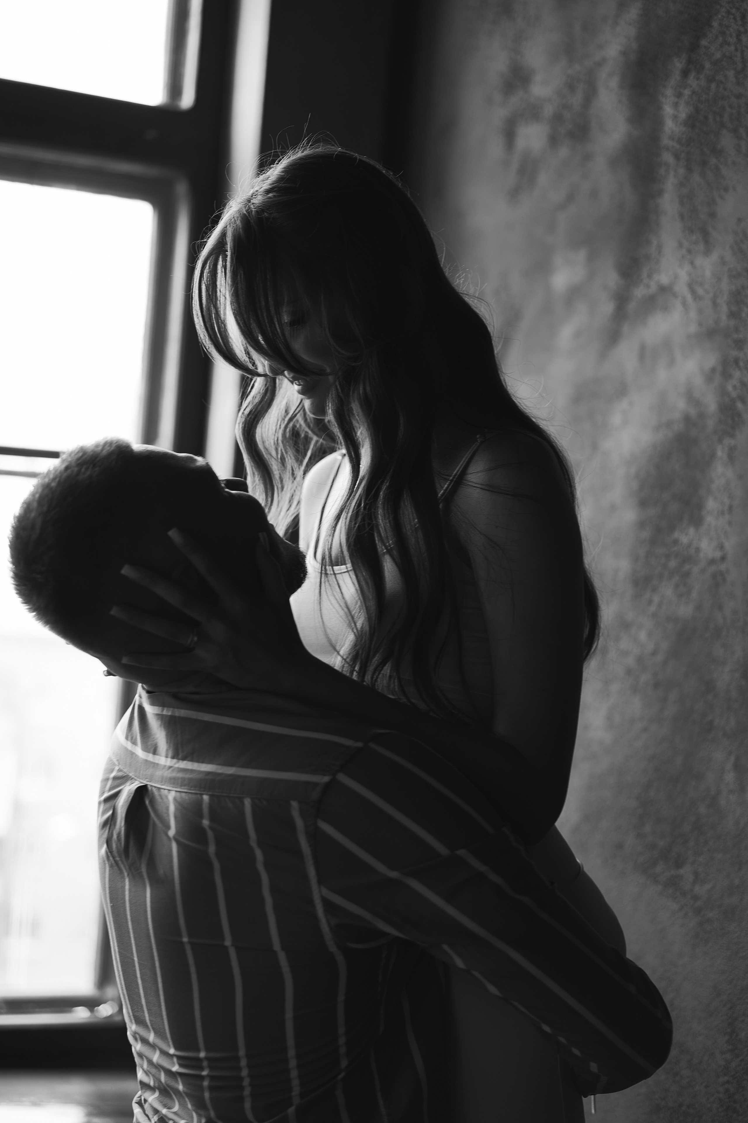 Фотосессия пары в студии. Фотограф Екатеринбург Кокшарова Александра