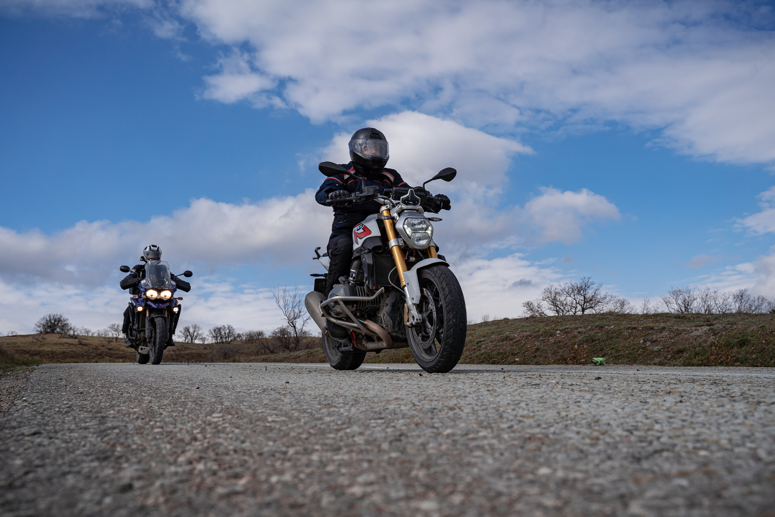 Занятия по безопасному управлению мотоциклом Владимир Оллилайнен