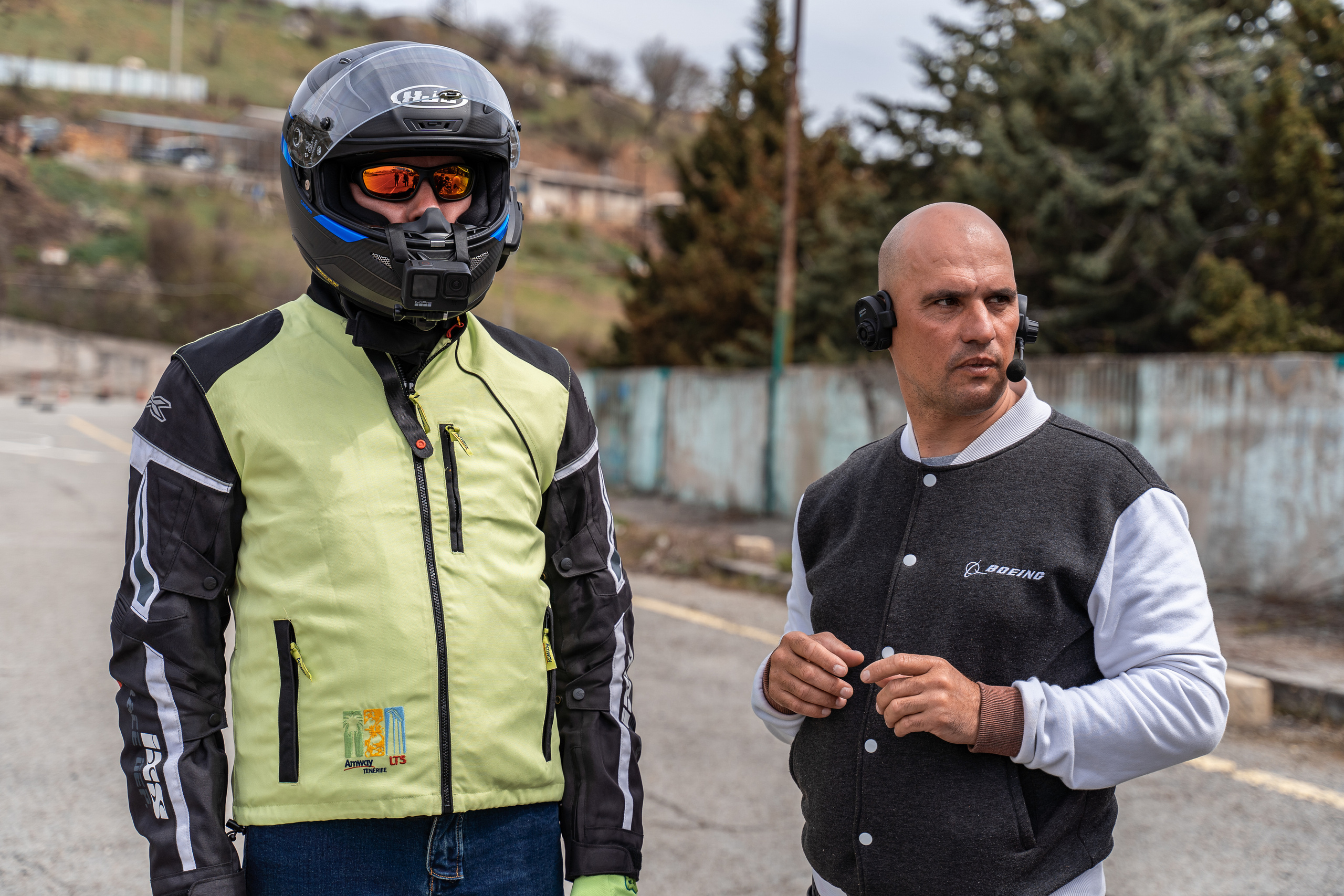 Занятия по безопасному управлению мотоциклом Владимир Оллилайнен