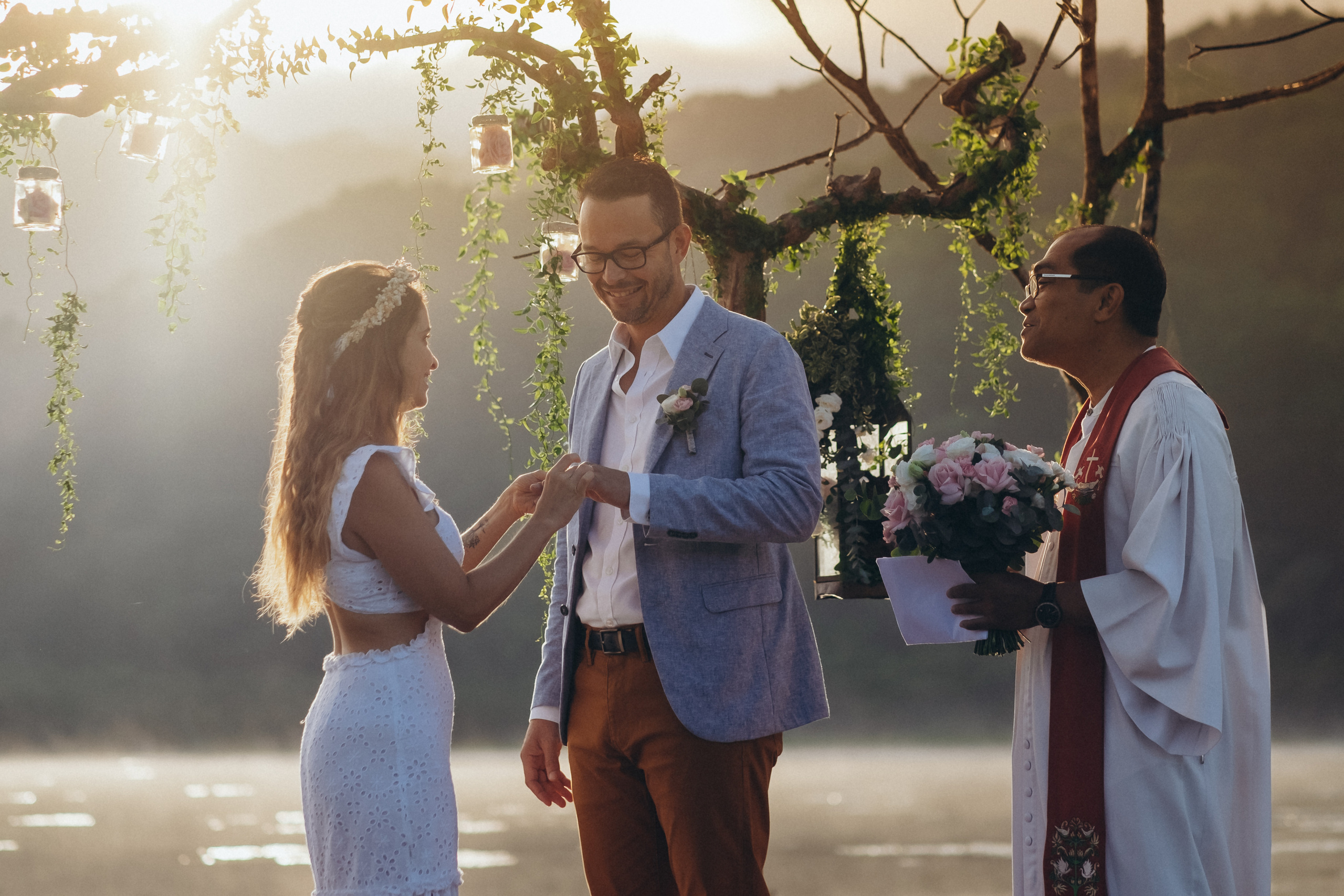 Antonio & Katherin Wedding ceremony in Bali. Фотограф Бали