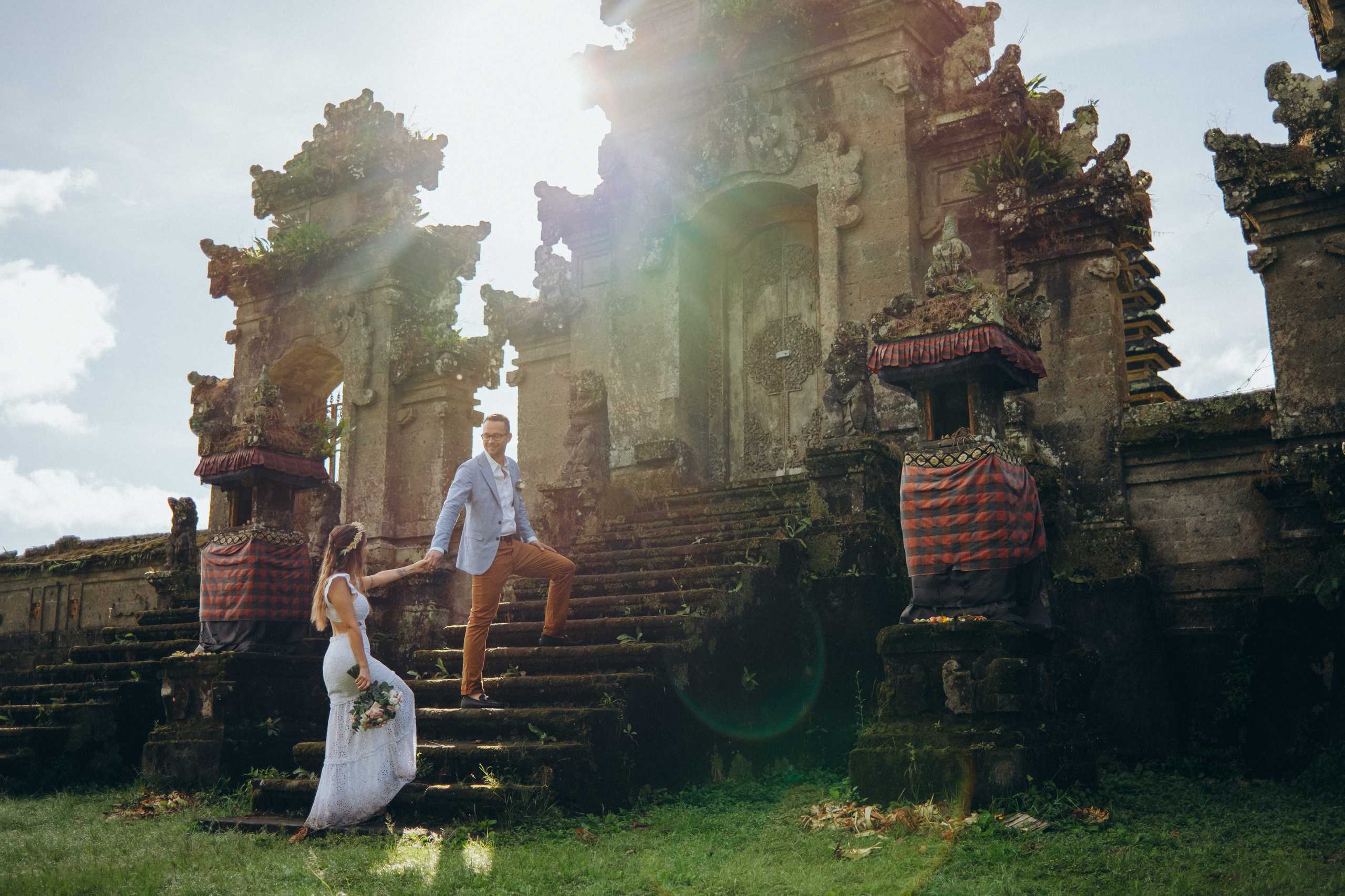 Antonio & Katherin Wedding ceremony in Bali. Фотограф Бали