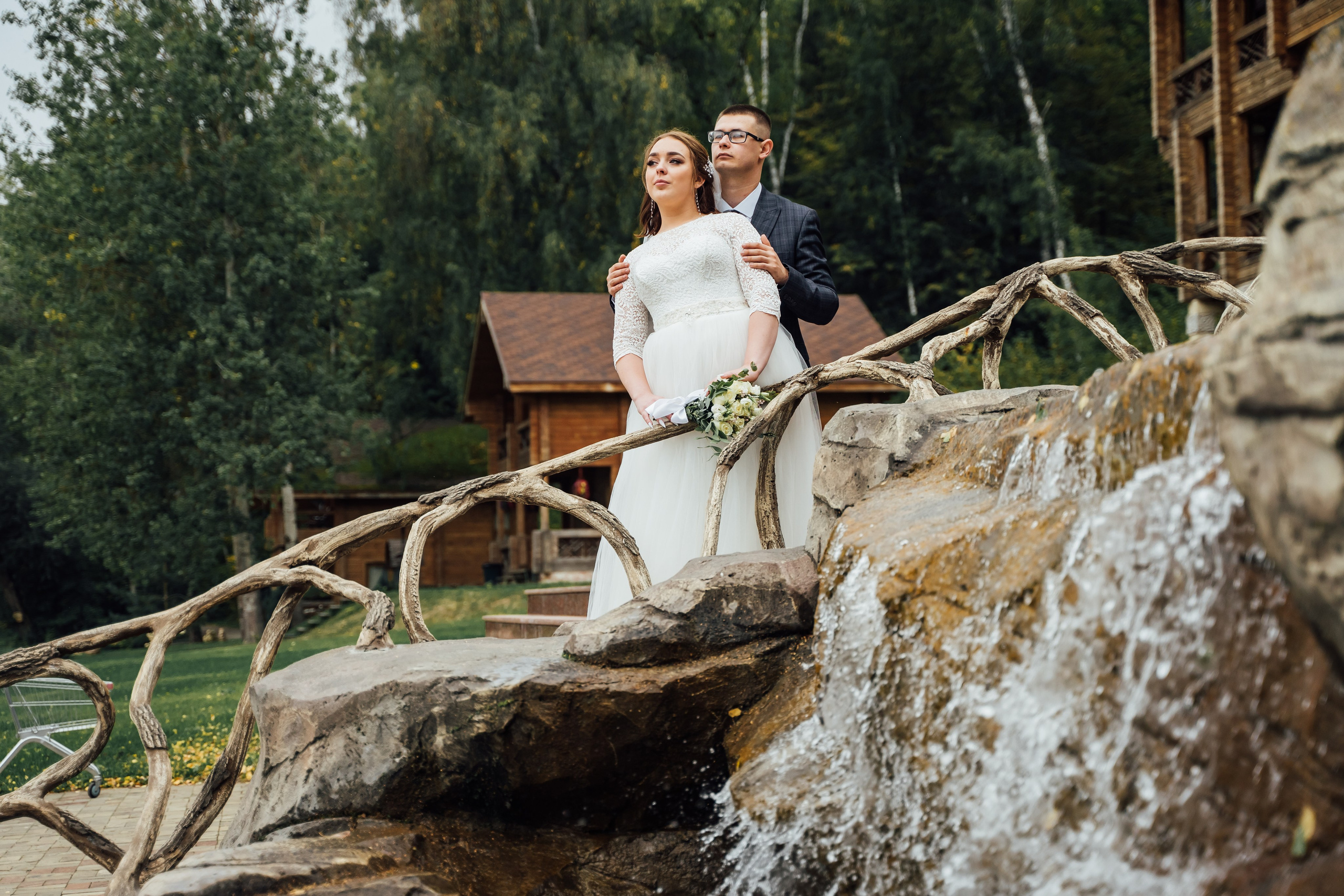 Николай и Ирина свадебная прогулка. Свадебный фотограф в Коломне, Воскресенске, Егорьевске Владимир Петров