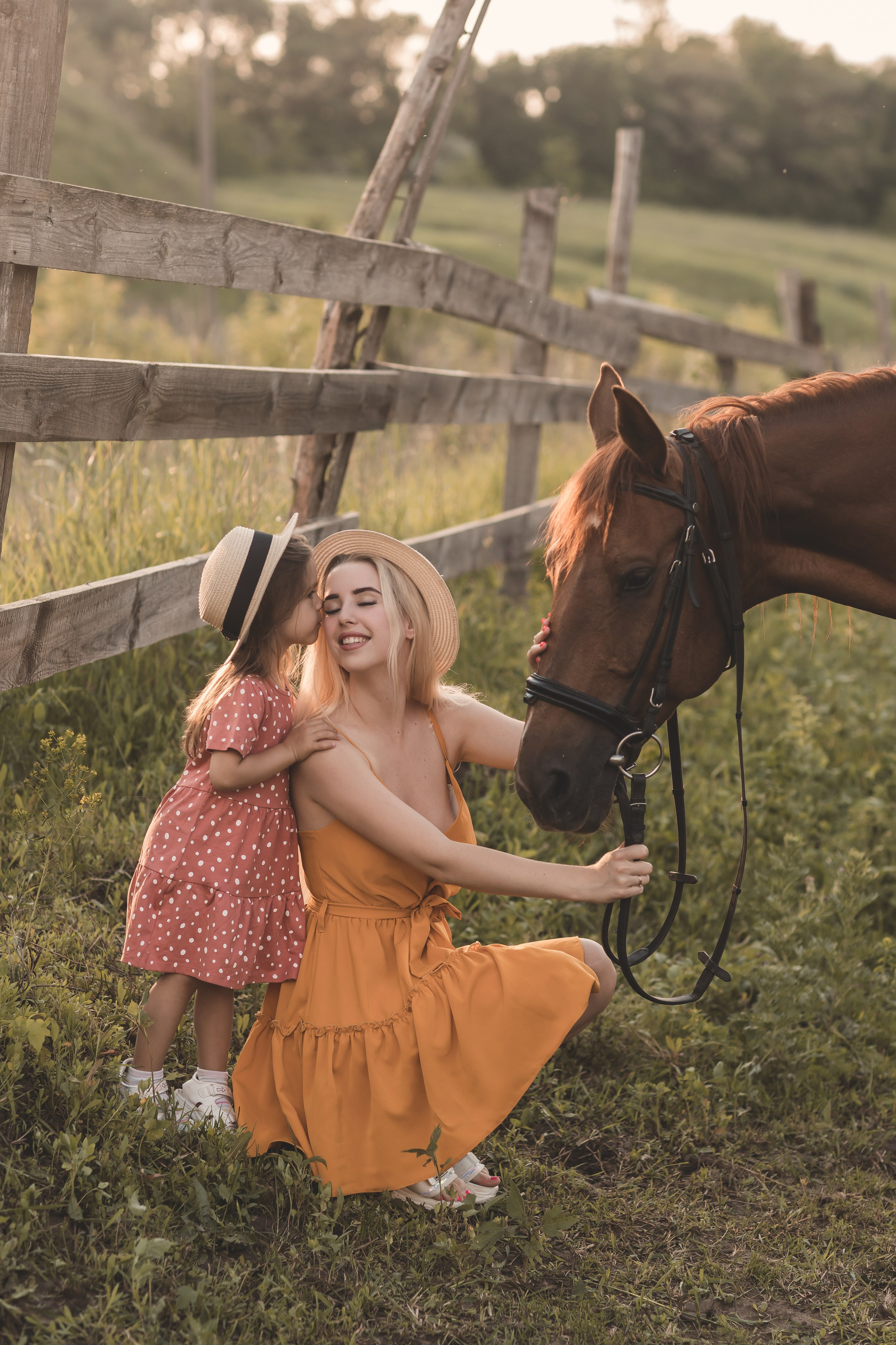 Лошадки. Семейный и детский фотограф Краснодар Валерия Власенко