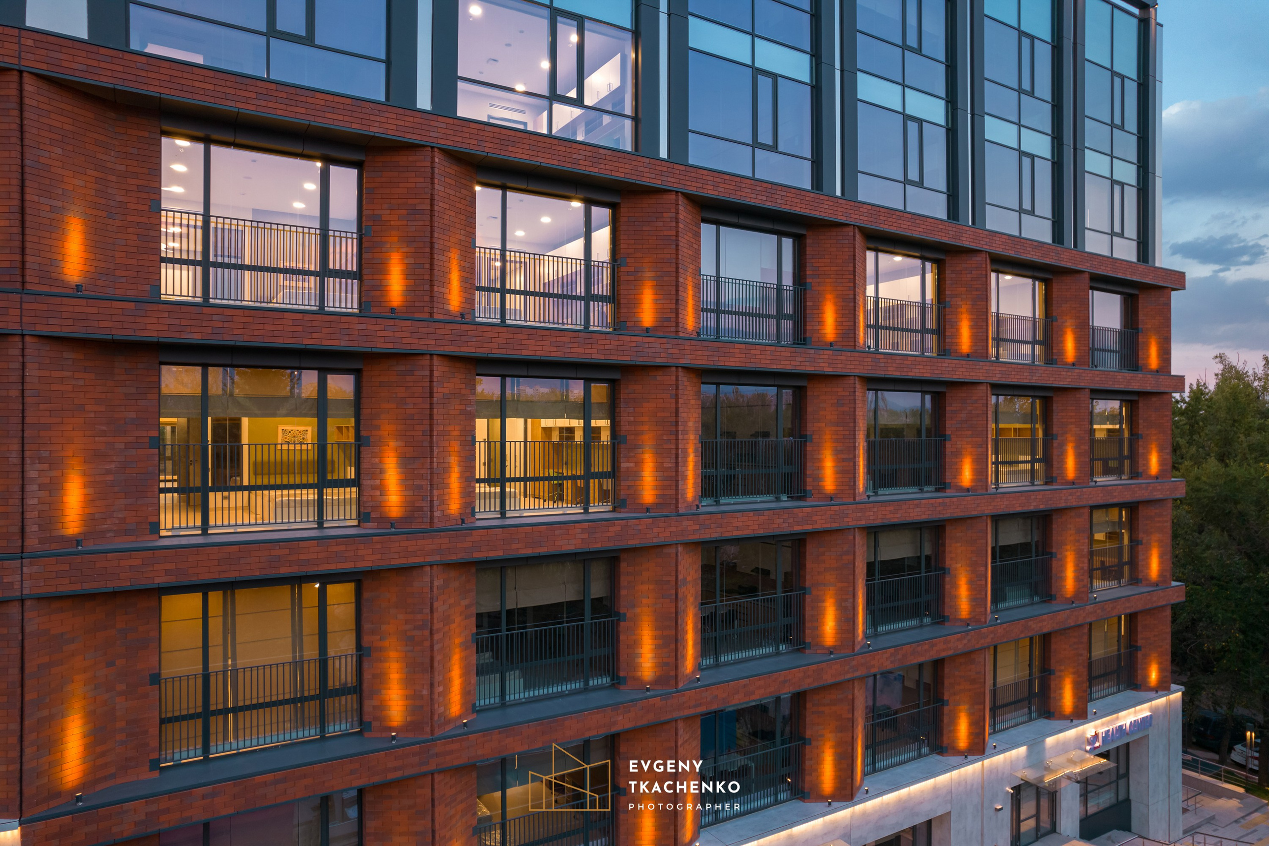 Общежитие университета NarXoz в Алматы. Архитектурный и интерьерный фотограф в Казахстане