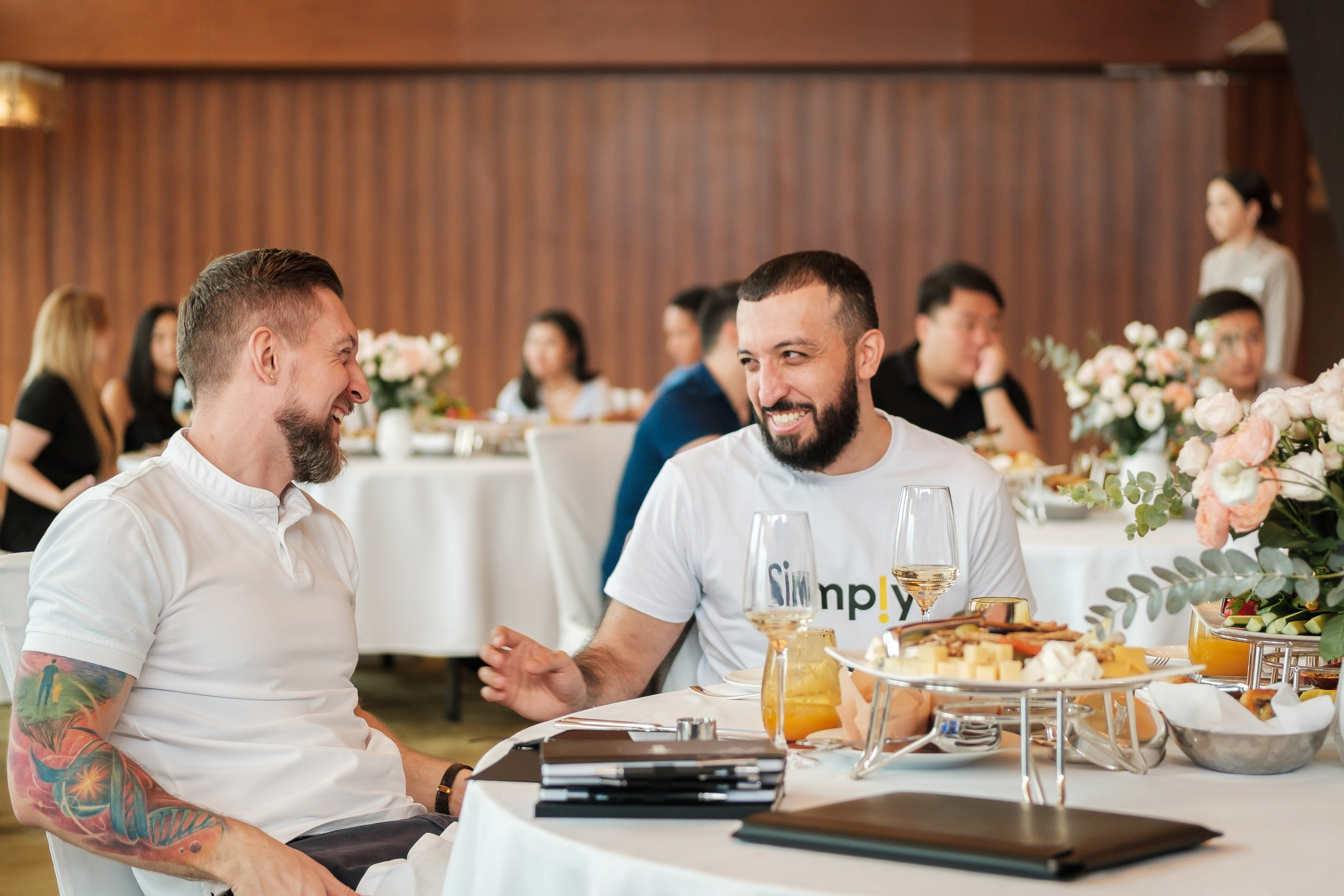 Бизнес-завтрак компании MVP. Профессиональный фотограф