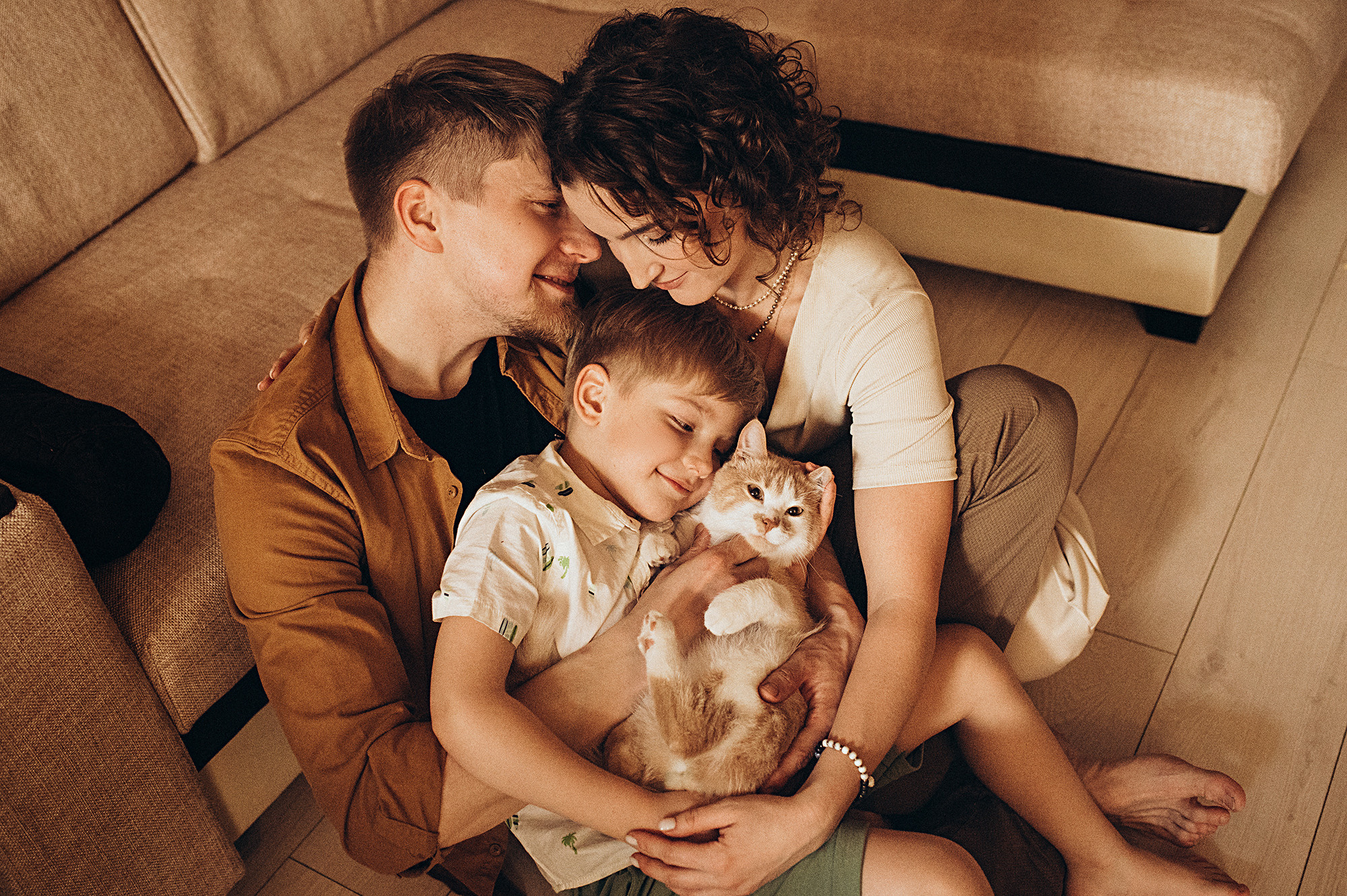 Женя, Юля, Влад и Бублик. Фотограф Виктория Грибова г. Вологда