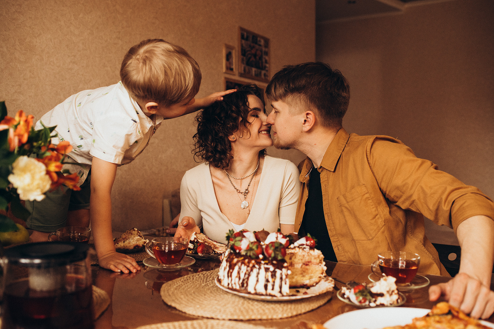 Женя, Юля, Влад и Бублик. Фотограф Виктория Грибова г. Вологда