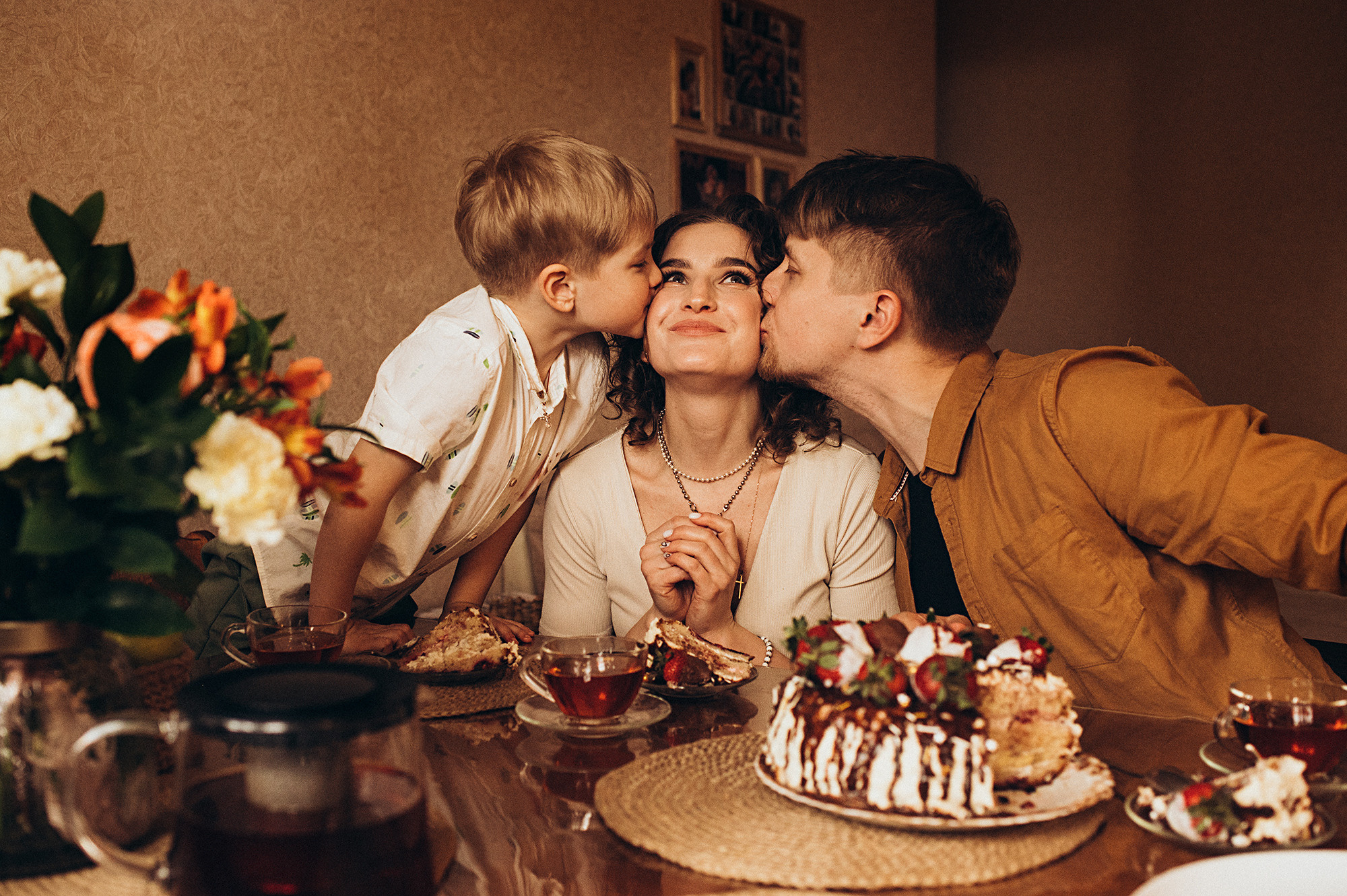 Женя, Юля, Влад и Бублик. Фотограф Виктория Грибова г. Вологда