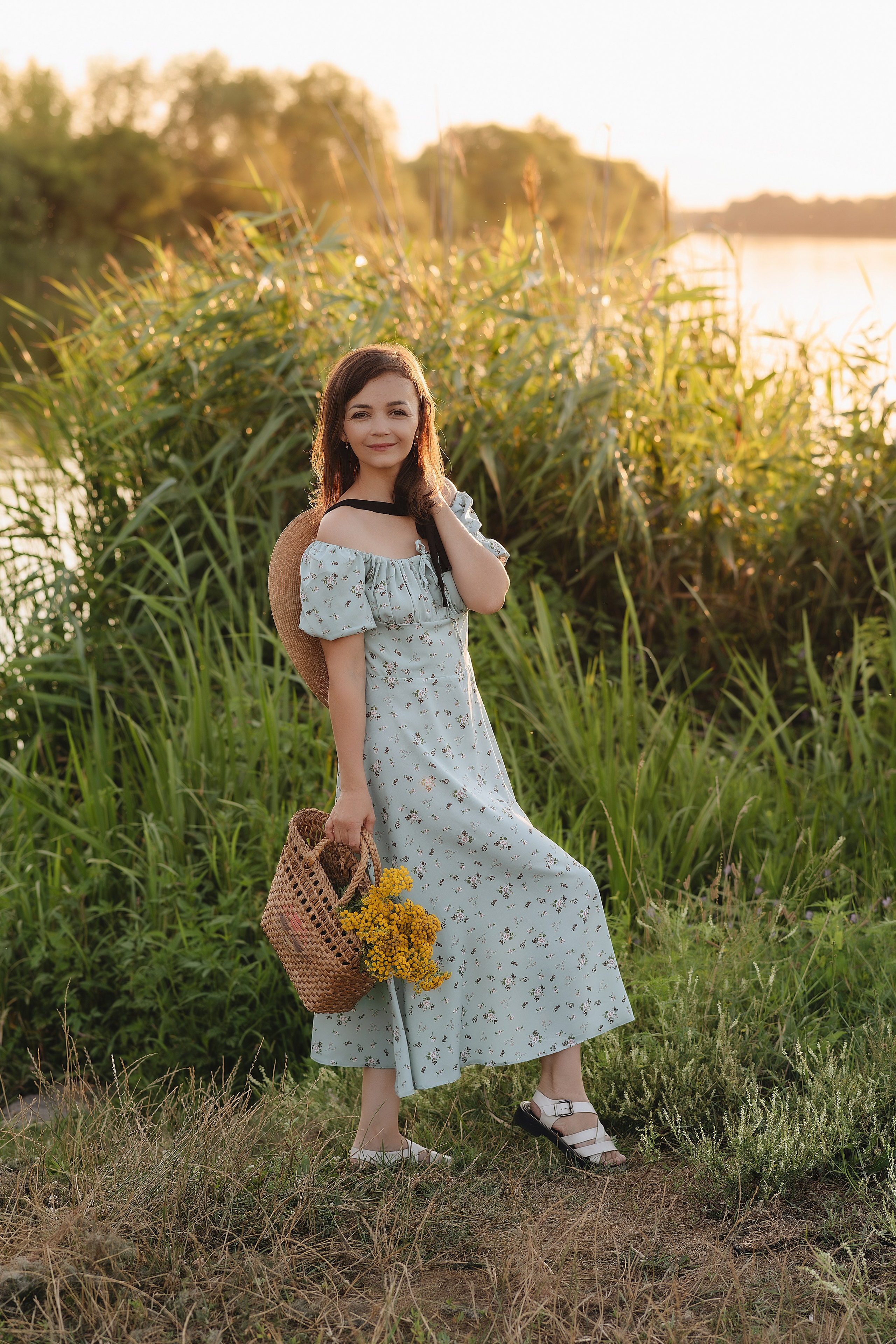 Семейная съемка на закате. Фотограф Карина Шмулёва. Воронеж и область