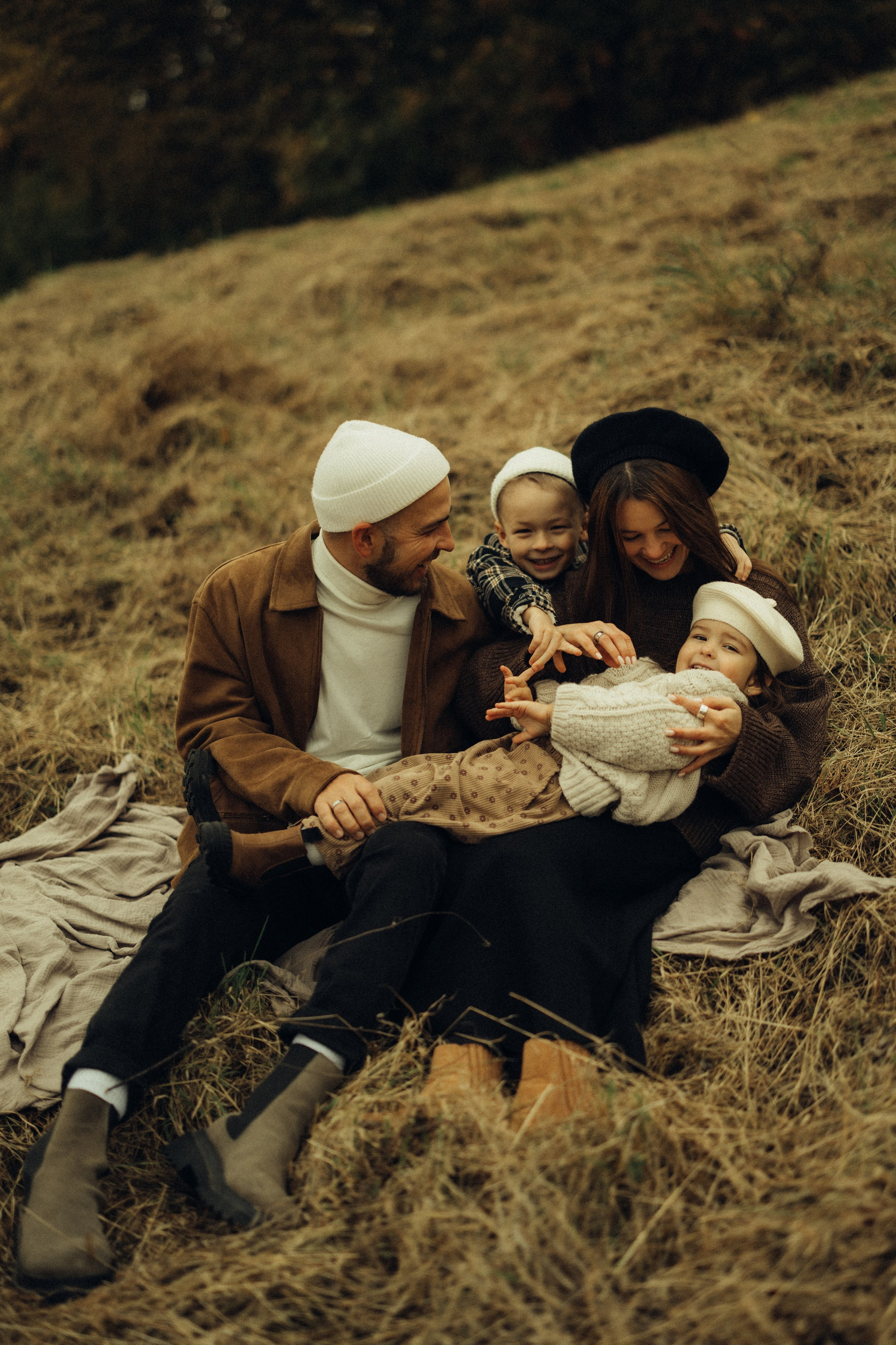 Света, Дима, Сара, Лев. Семейный фотограф Оля Гладченко