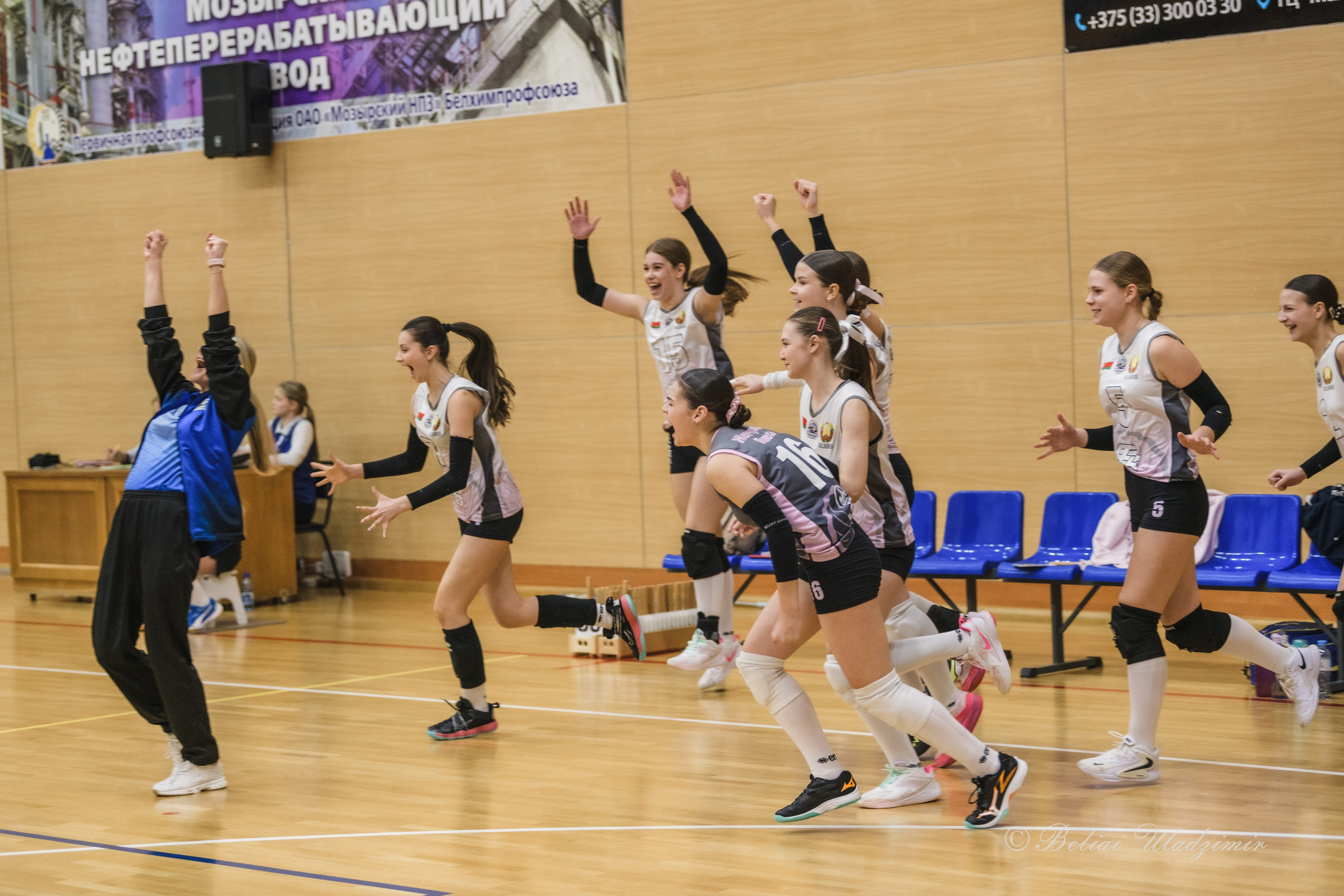 Первенство Республики Беларусь по волейболу среди девушек 2010–2011 гр. Репортажный фотограф Владимир Беляй
