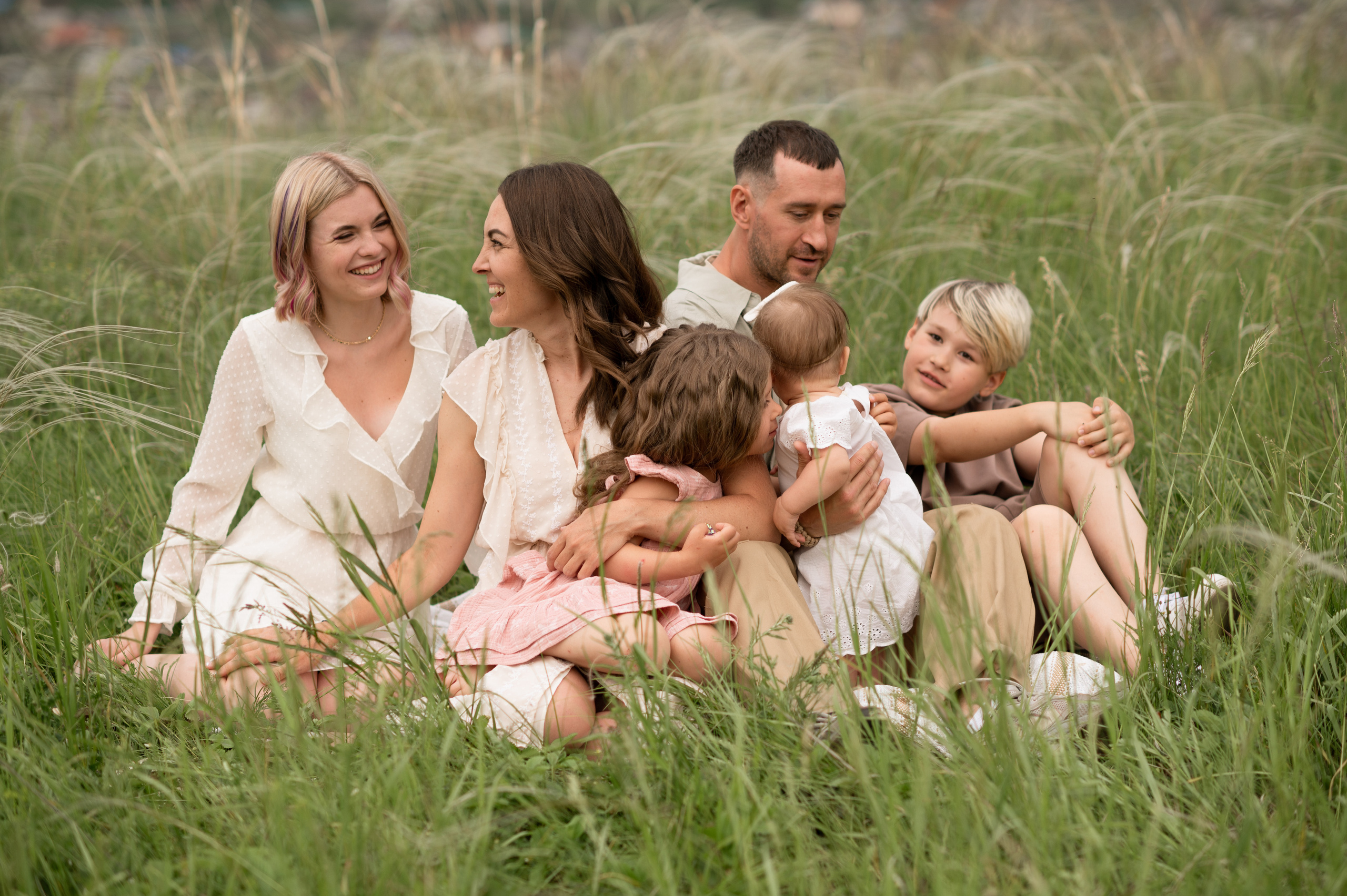 На холмах. Семейный фотограф в Красноярске Надежда Кошелева