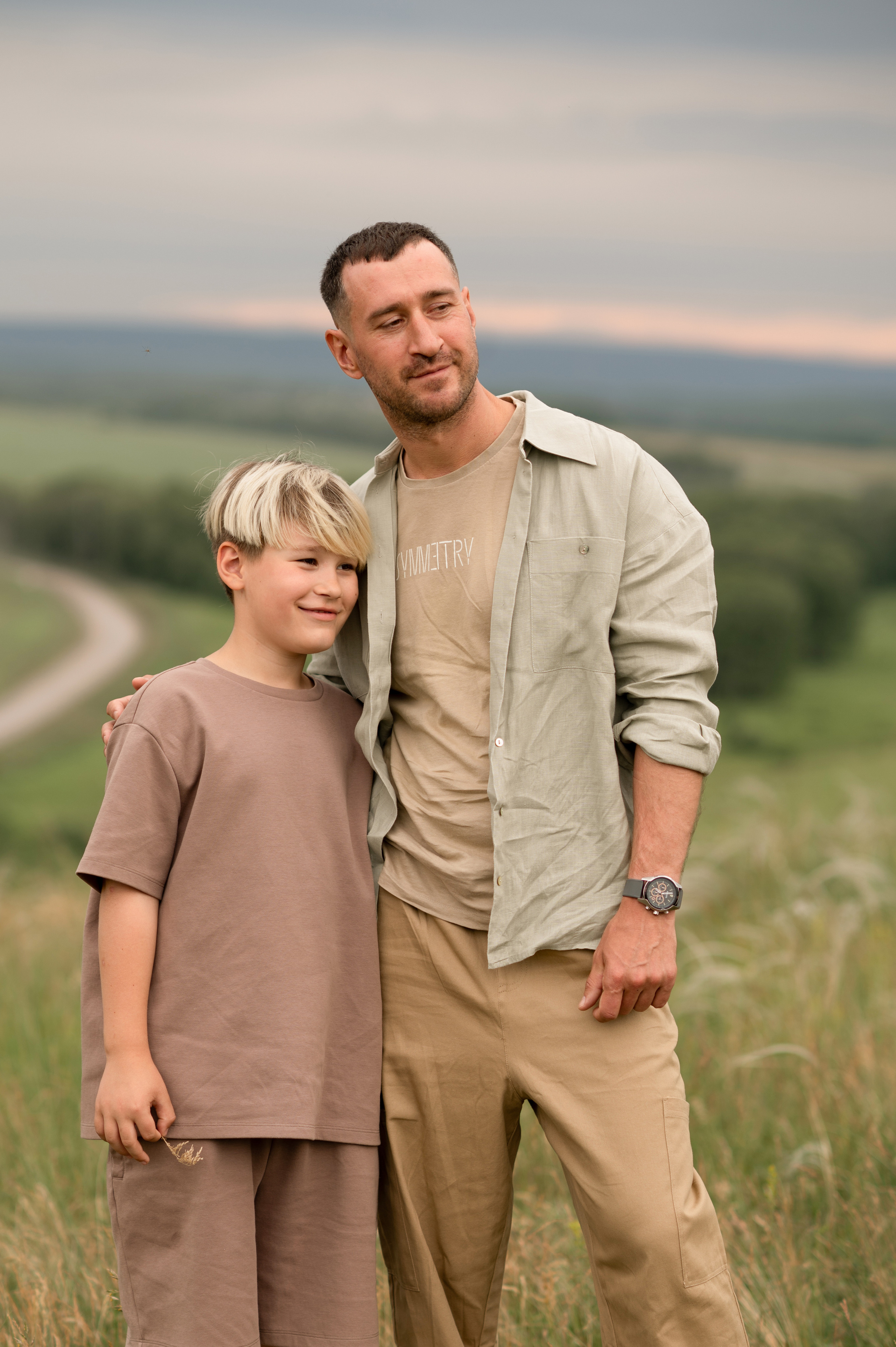 На холмах. Семейный фотограф в Красноярске Надежда Кошелева