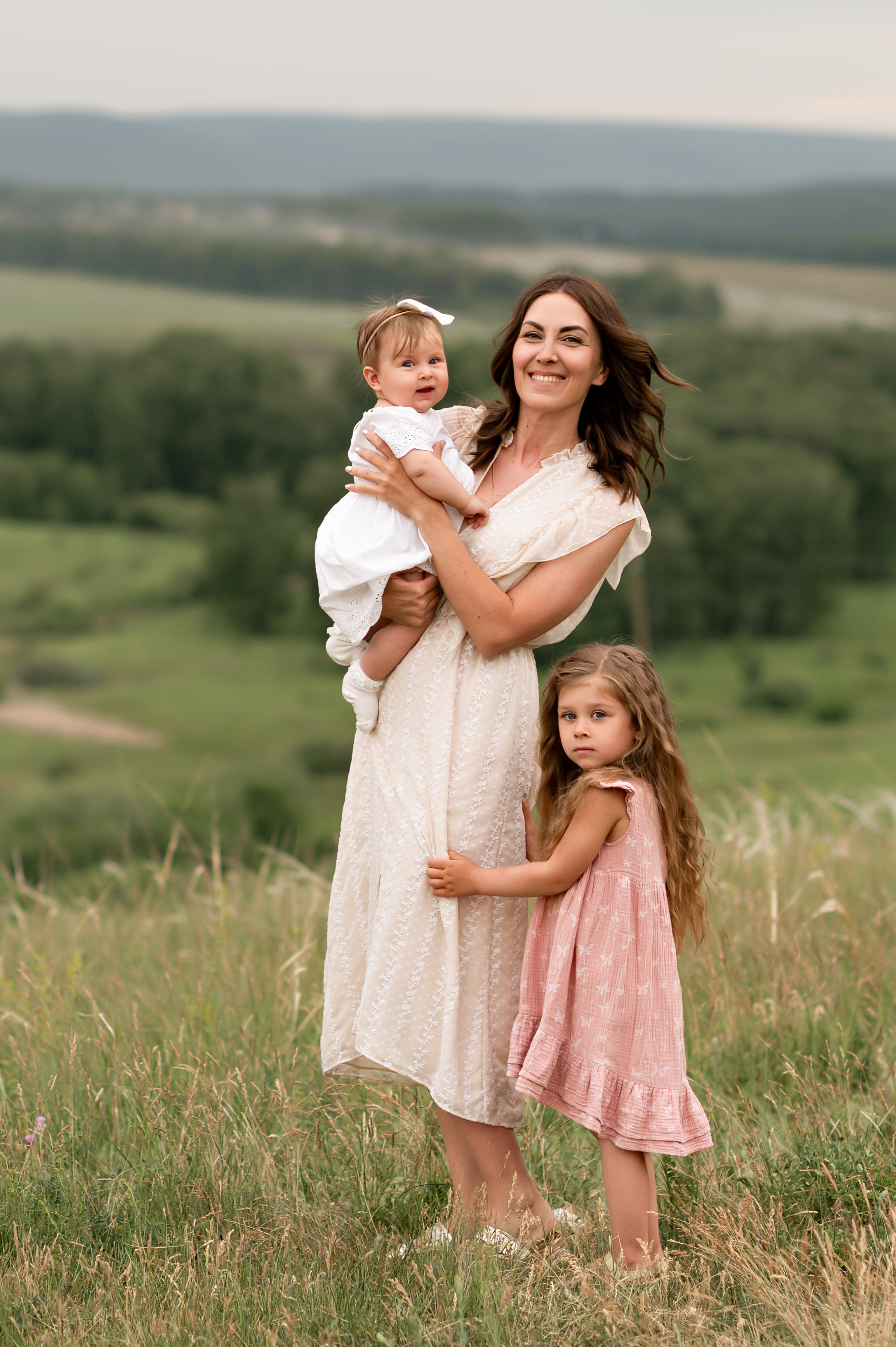 На холмах. Семейный фотограф в Красноярске Надежда Кошелева