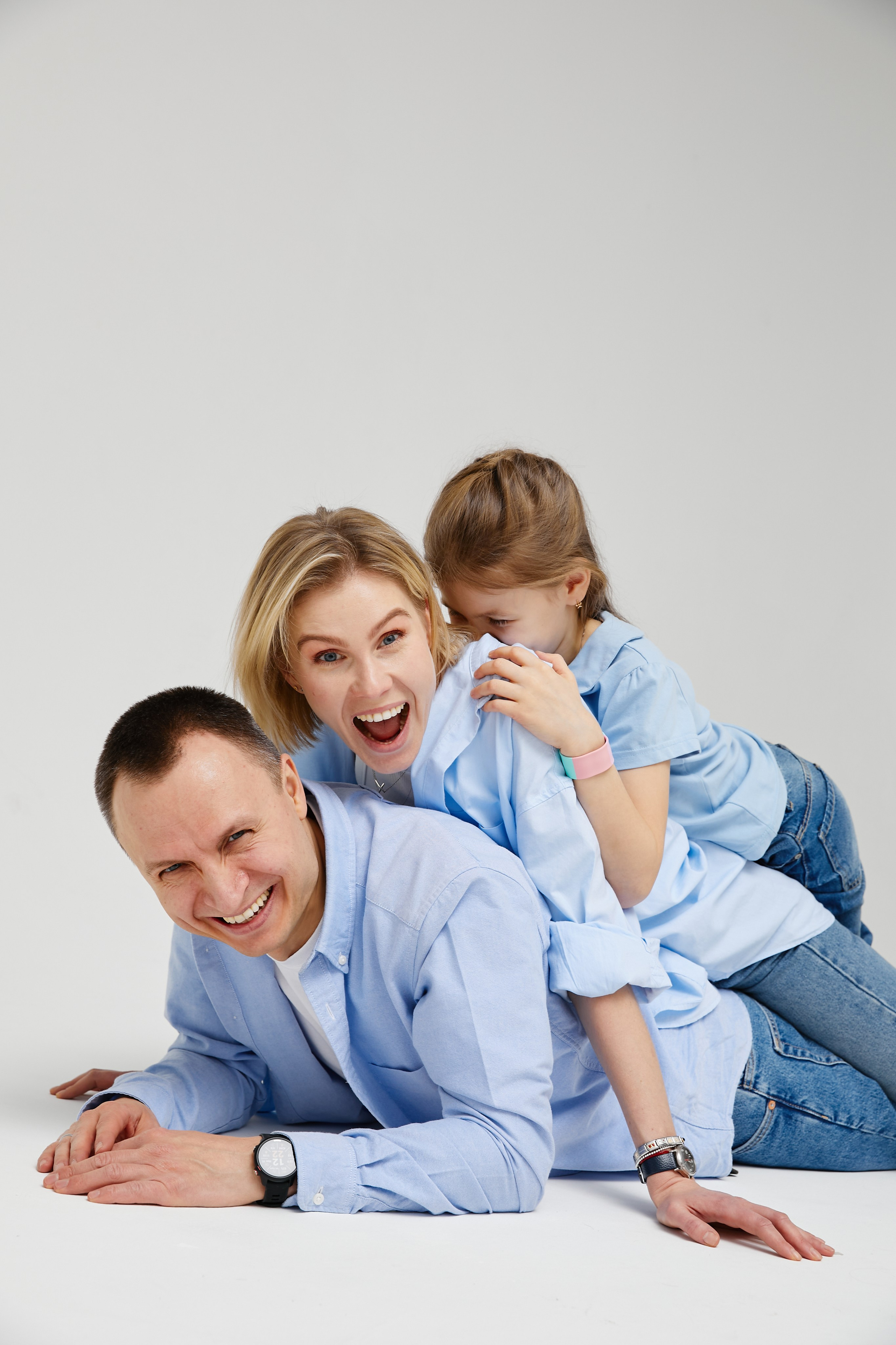 Лена, Саша и Вова. Семейный фотограф в Москве Вера Гук