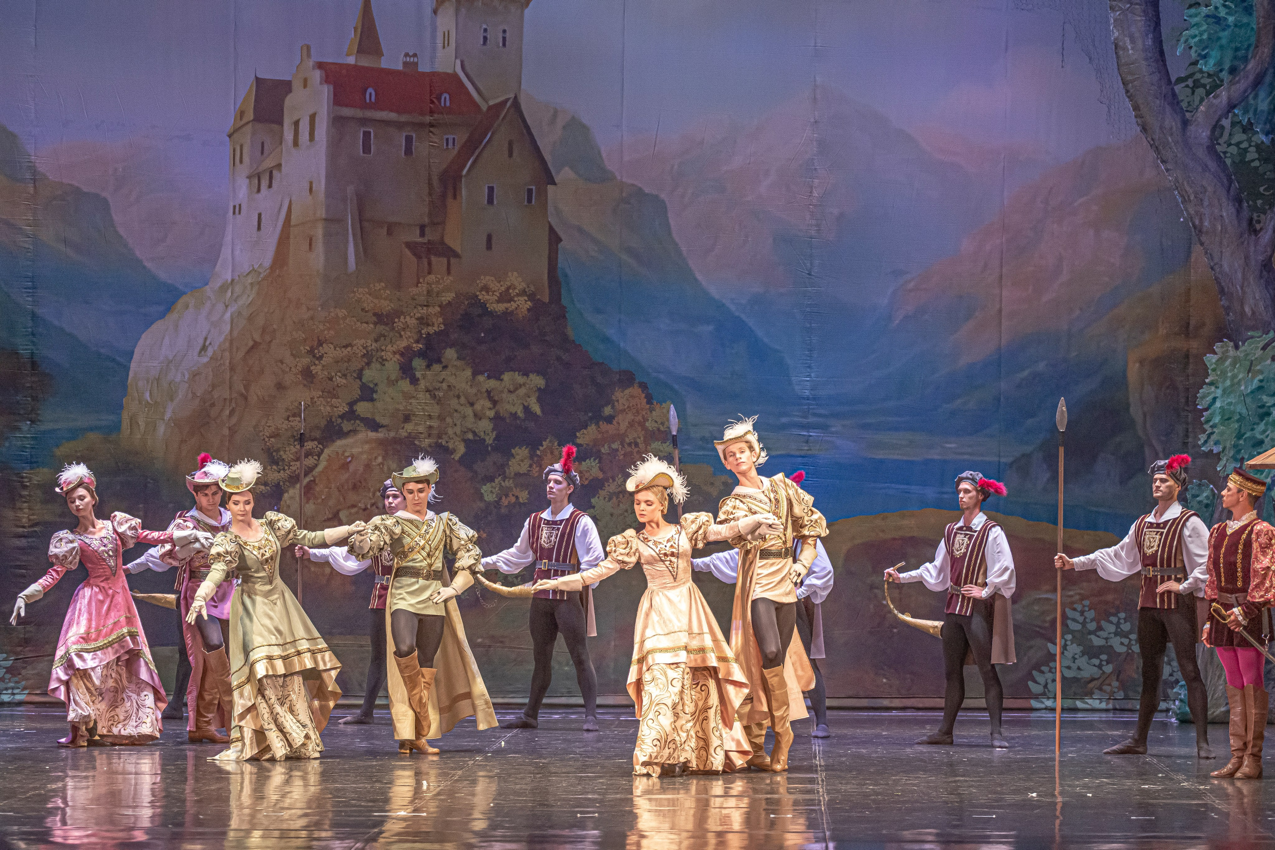 Жизель балет Марийского театра оперы и балета на сцене Зимнего театра. Фотограф в Сочи Юрий Шептаев