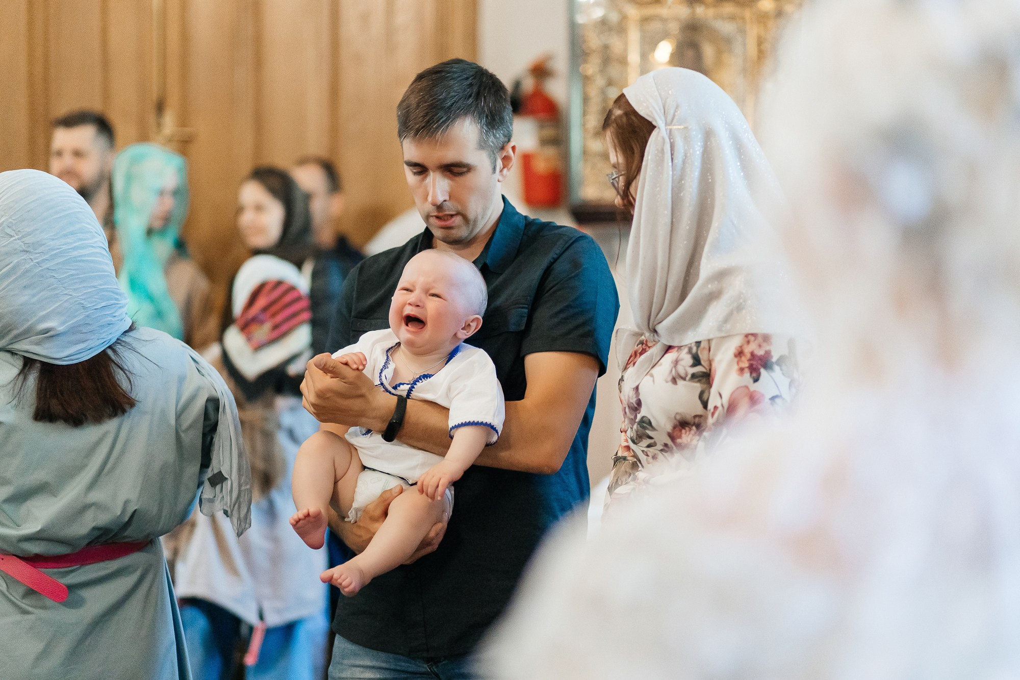 Таинство крещения Дмитрия (28 мая 2023). Свадебный и семейный фотограф Крамар Наталья