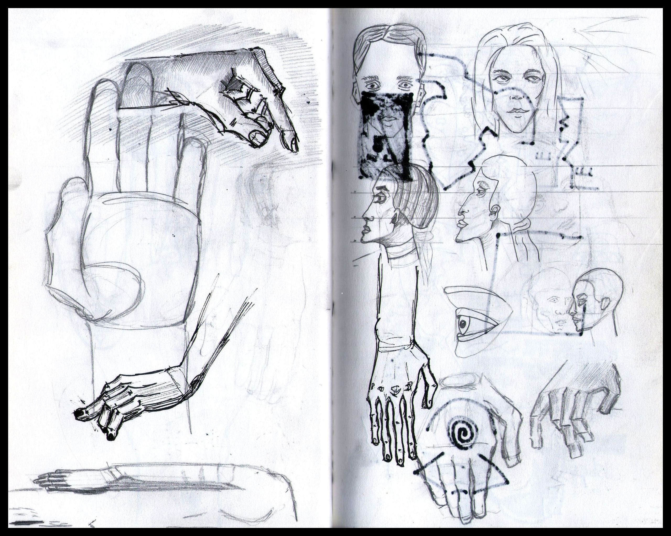 Скетчи. Андрей Котляровский | Фотография, арт, vhs видео, плёнка и полароиды