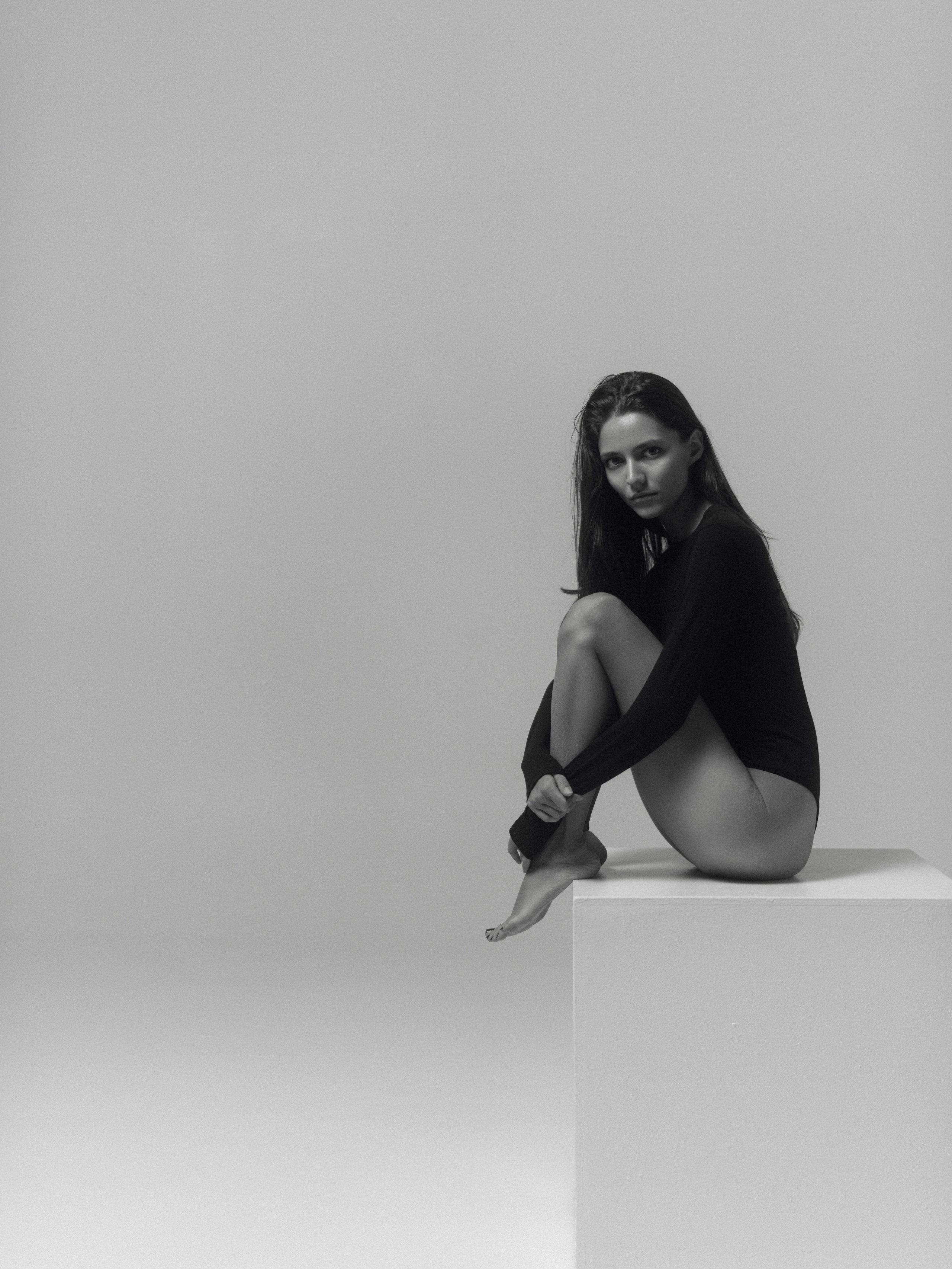 Студийная фотосъемка с Алиной на циклораме в Казани